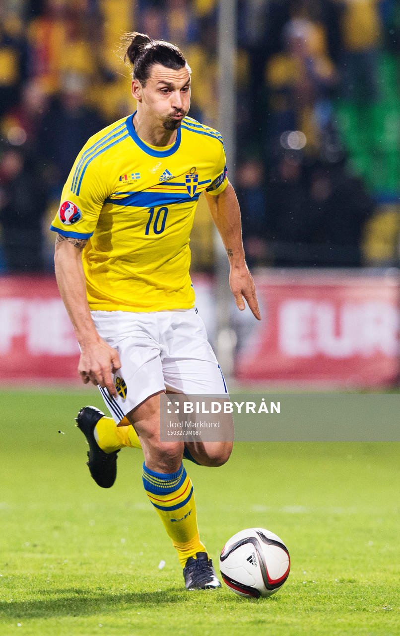 Sveriges Zlatan Ibrahimovic