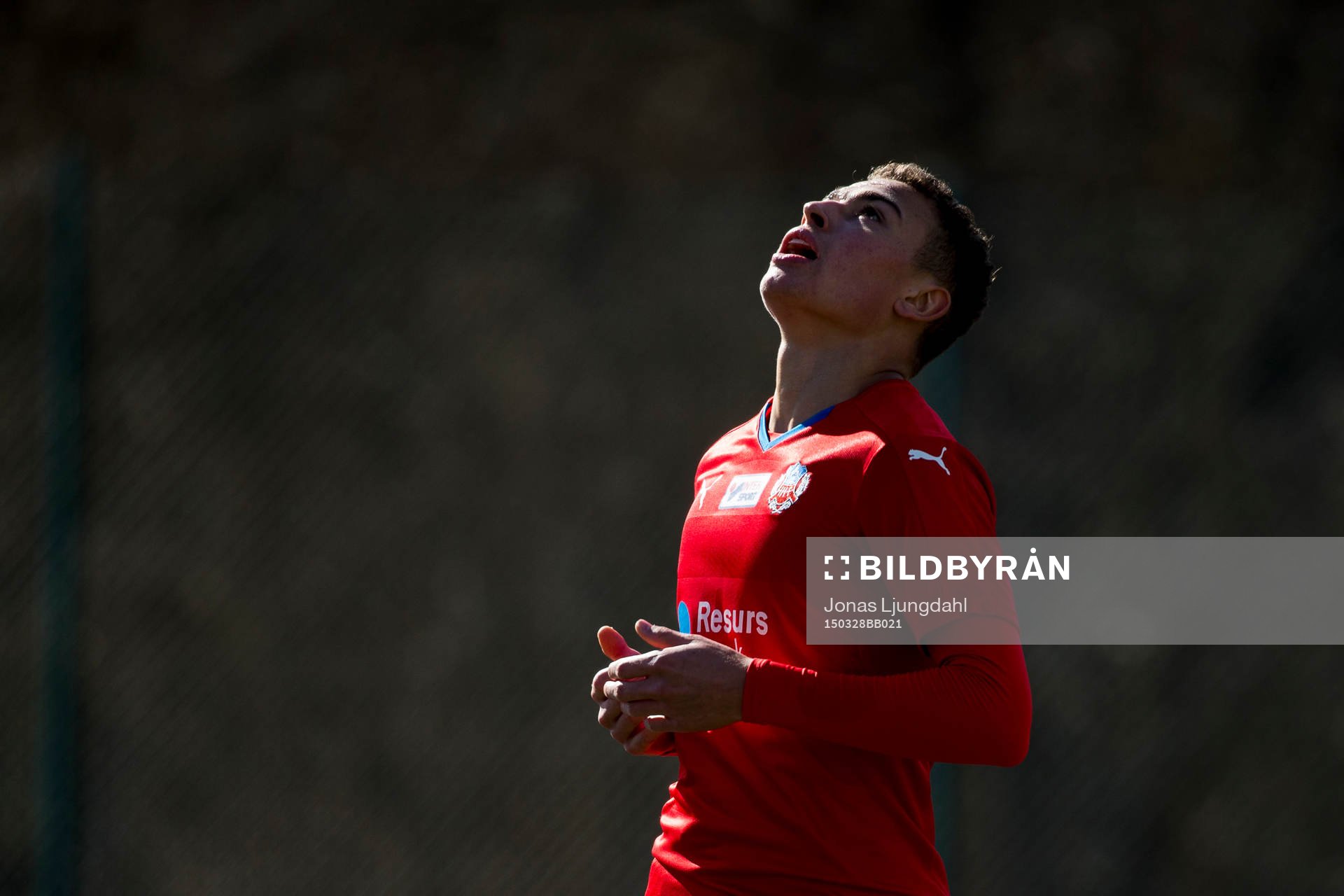 Helsingborgs Jordan Larsson deppar