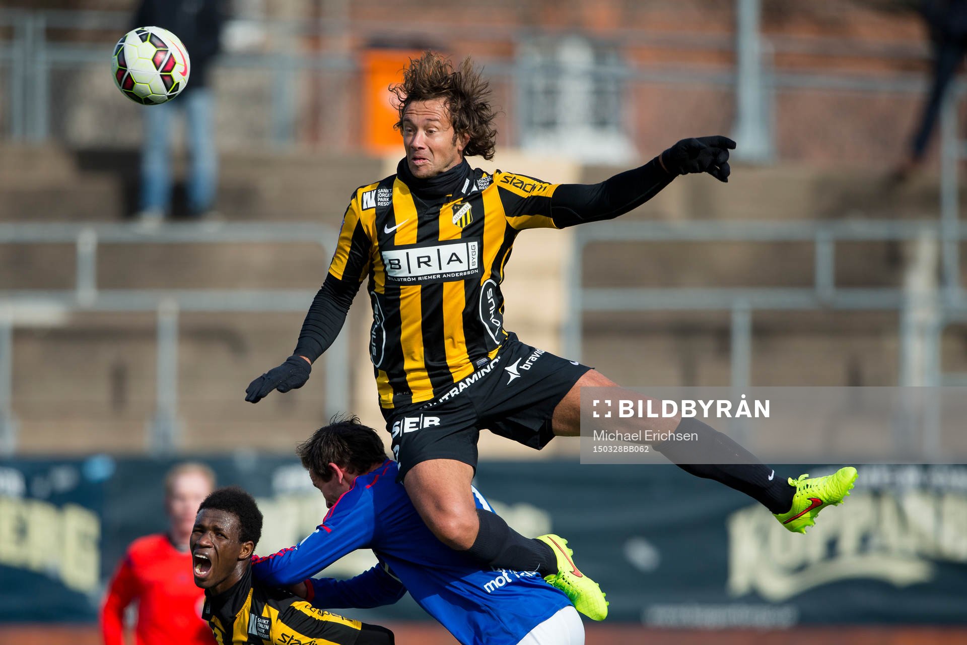under träningsmatchen i fotboll mellan Häcken och