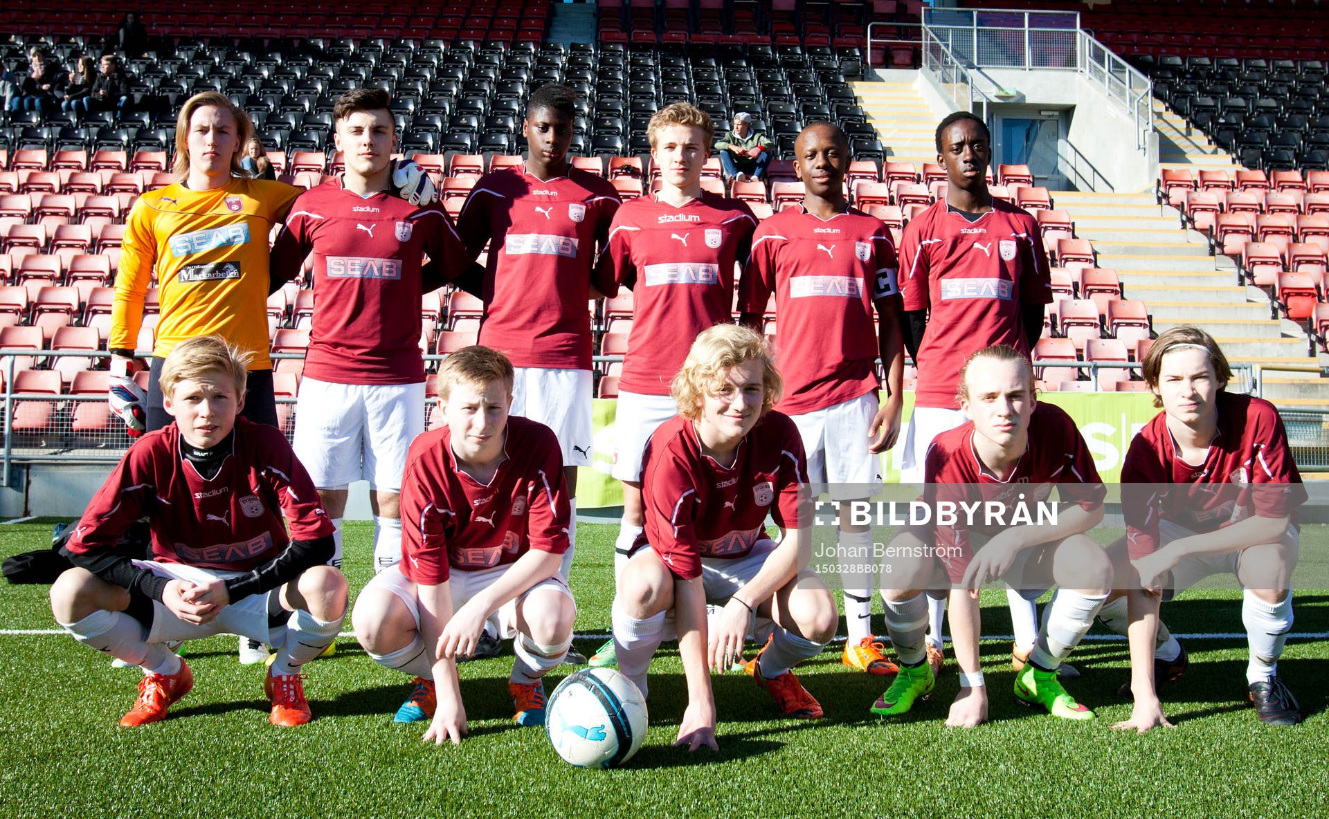 Lagbild på Qviding FIF U16 lag