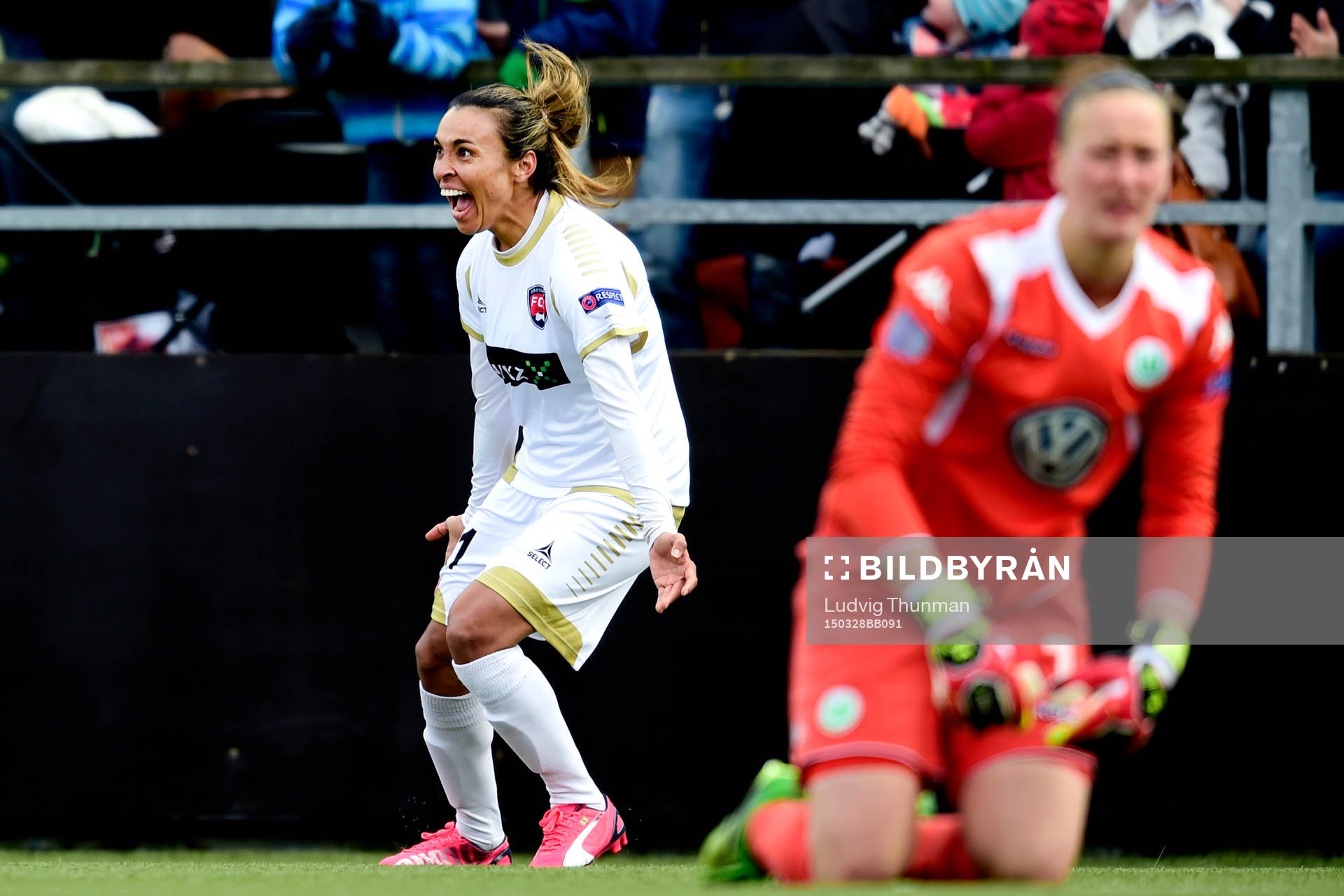 Rosengårds Marta Viera Da Silva jublar