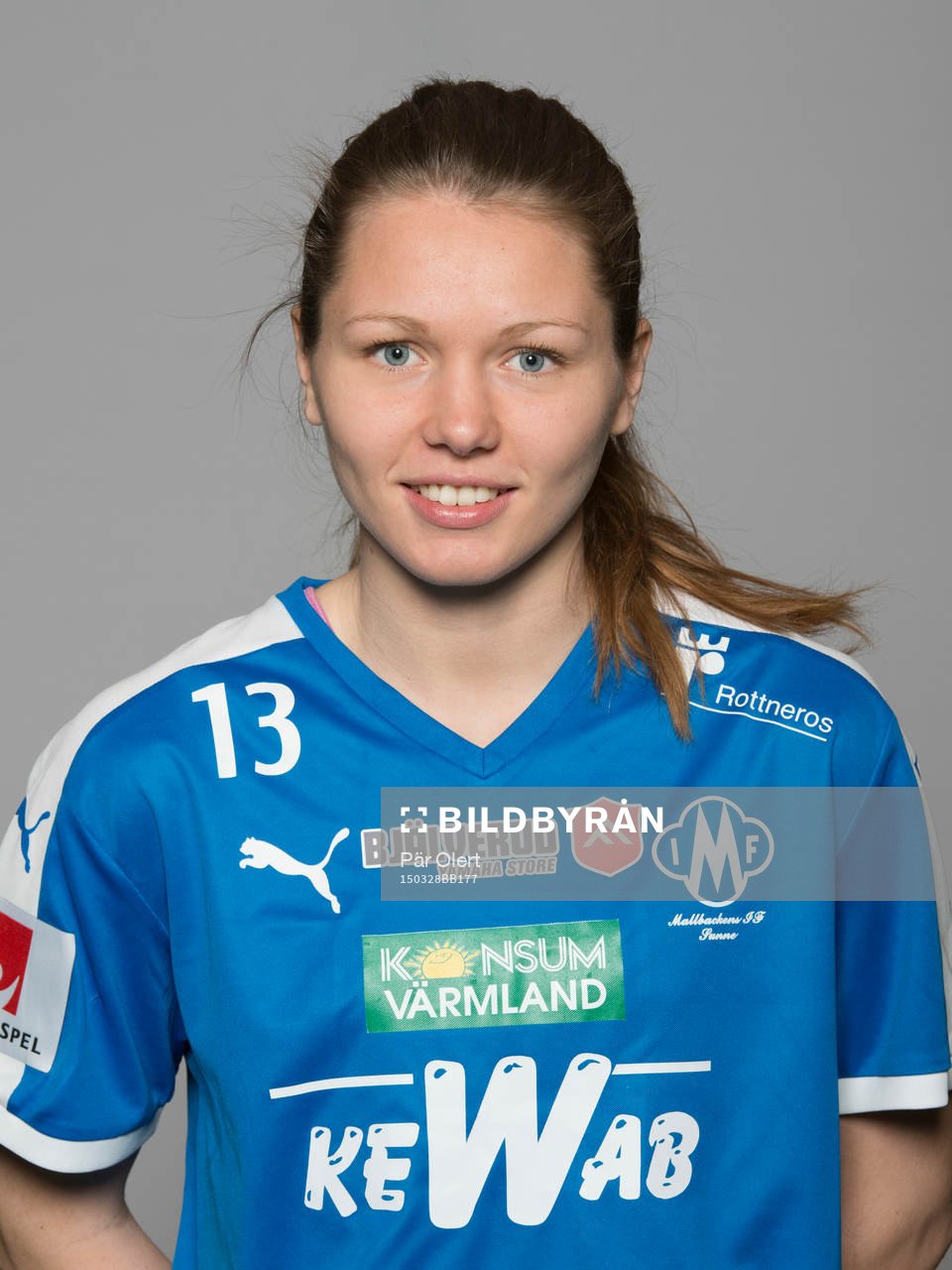 Jennifer Falk poserar för ett porträtt  i den 28 Mars 2015 i Sunne. 