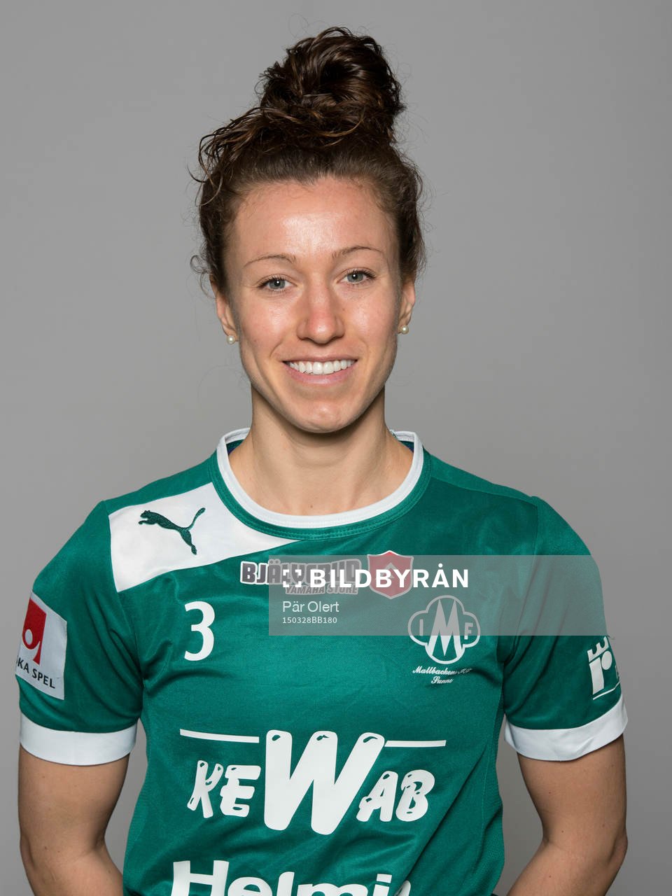 Katie Bethke poserar för ett porträtt  i den 28 Mars 2015 i Sunne. 