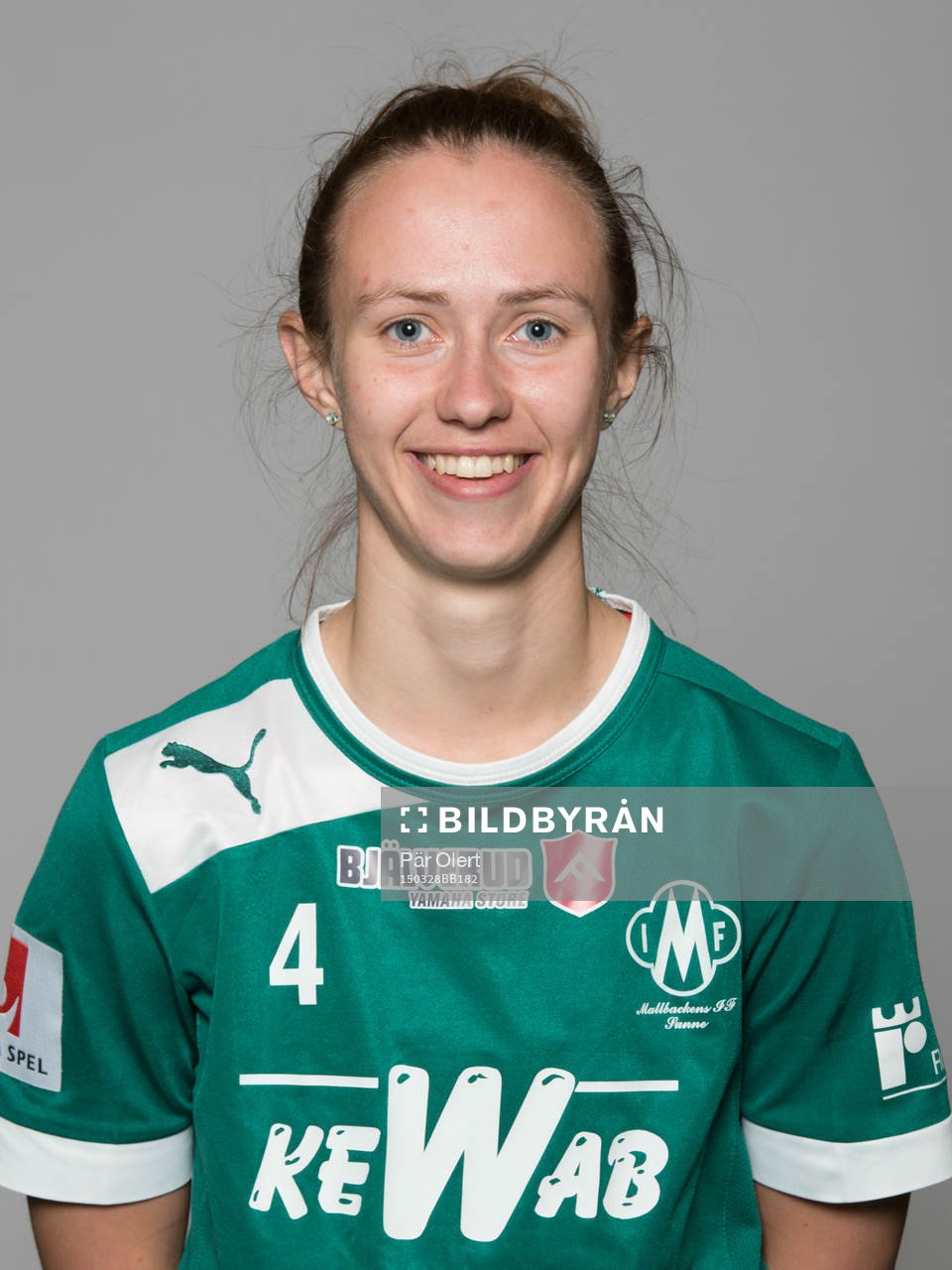 Eilish McSorley poserar för ett porträtt  i den 28 Mars 2015 i Sunne. 
