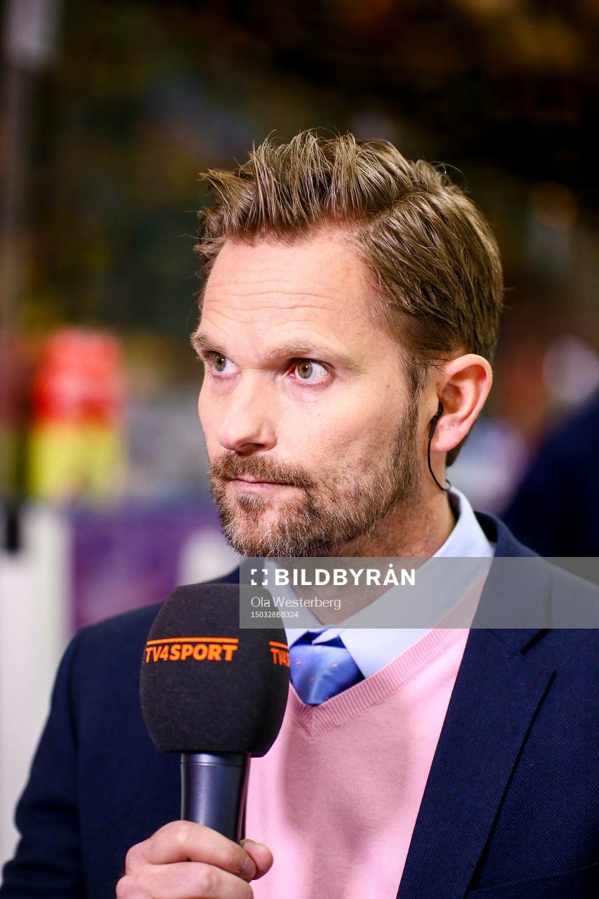 Tv4 reportern Max Grinndal