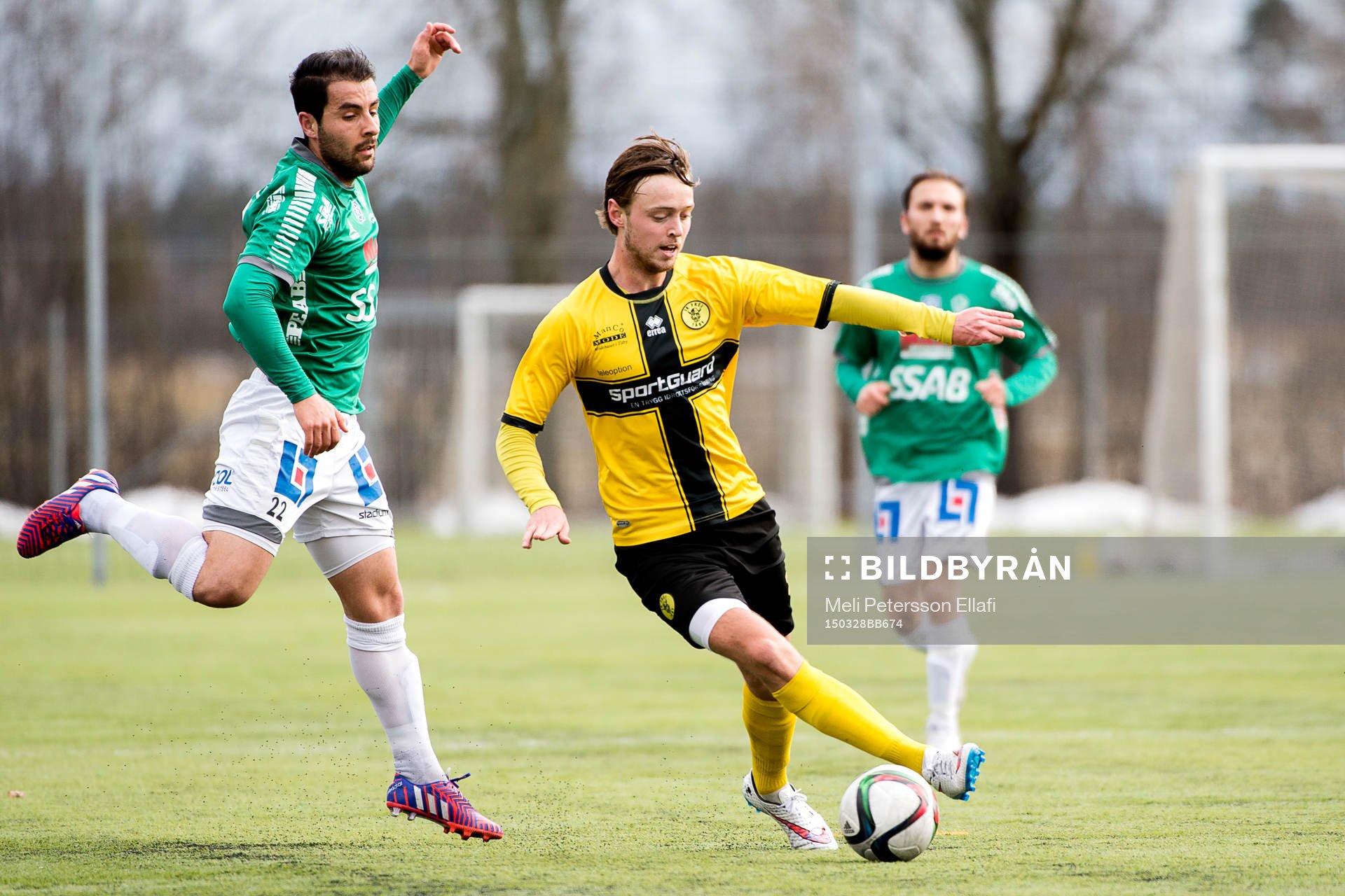 IK Brages Ahmet Abic och IK Frej Täbys Jakob Glasberg
