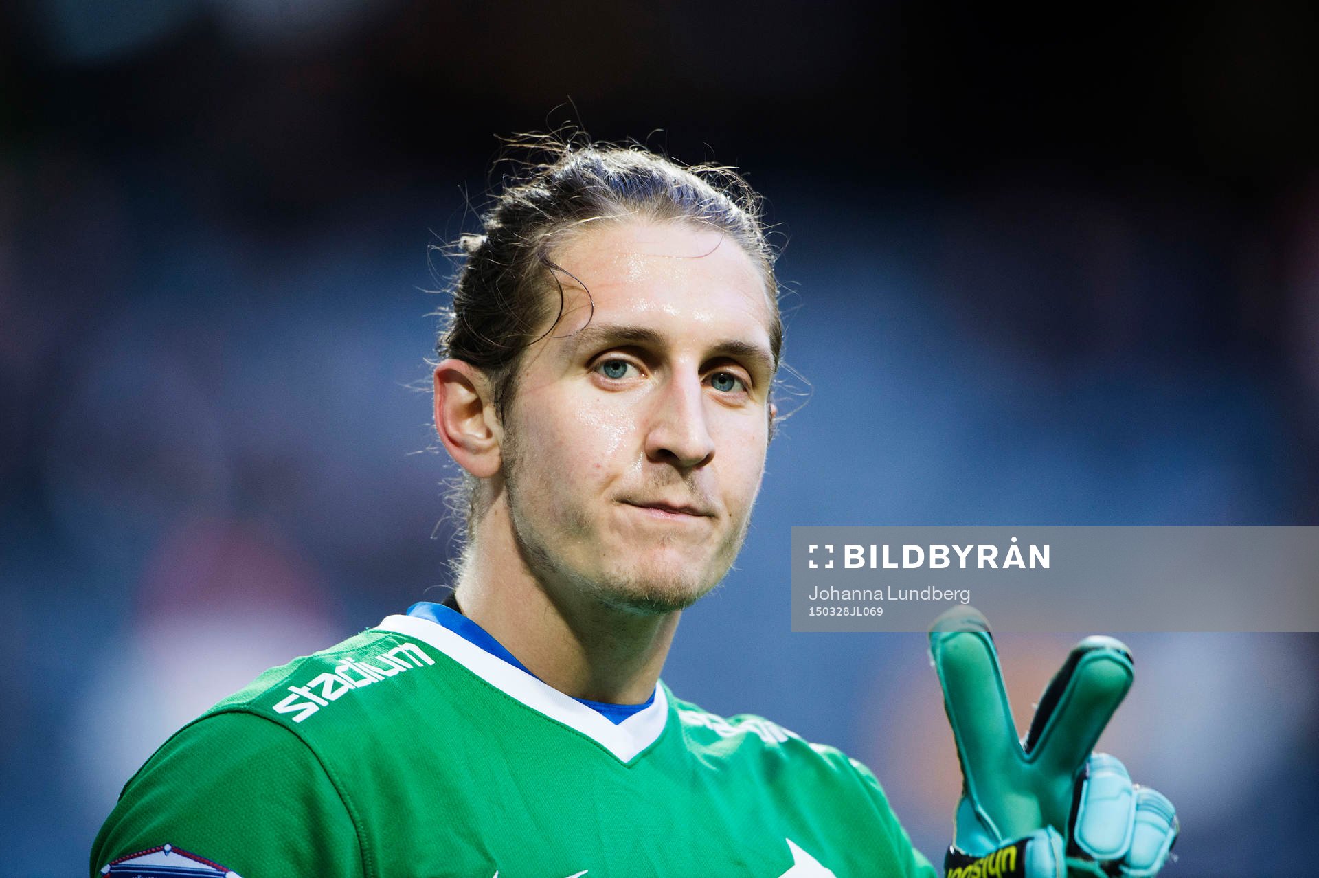 Norrköpings målvakt David Mitov Nilsson