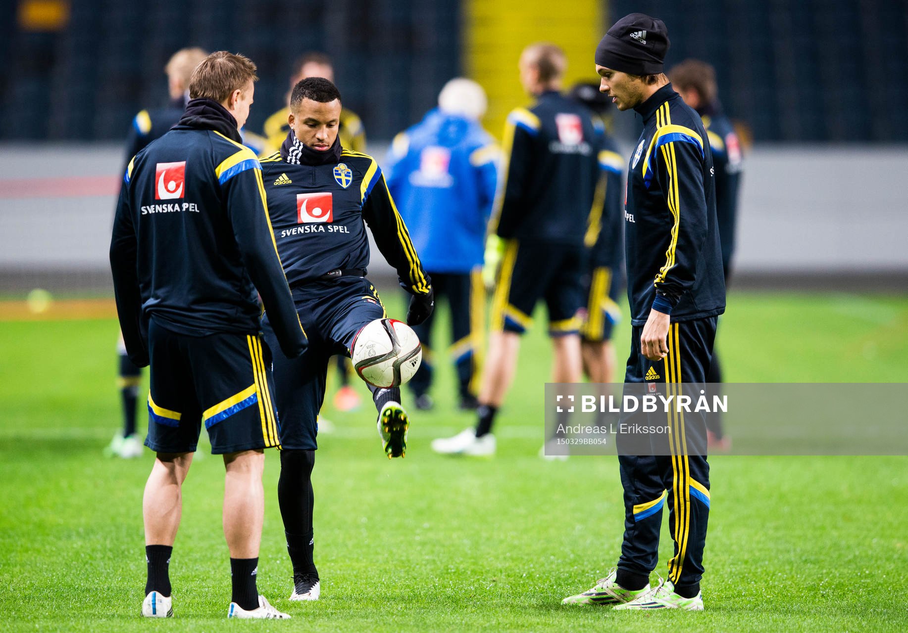 Sveriges Martin Olsson och Albin Ekdal