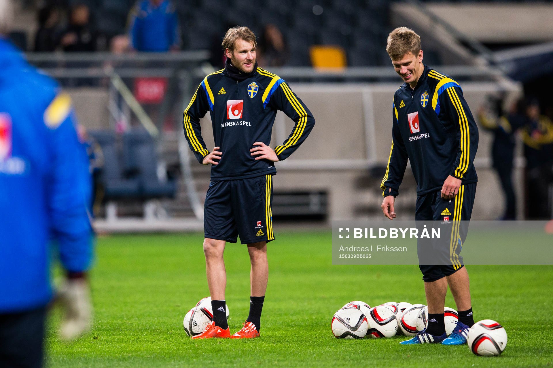 Sveriges Ola Toivonen och Pontus Wernbloom