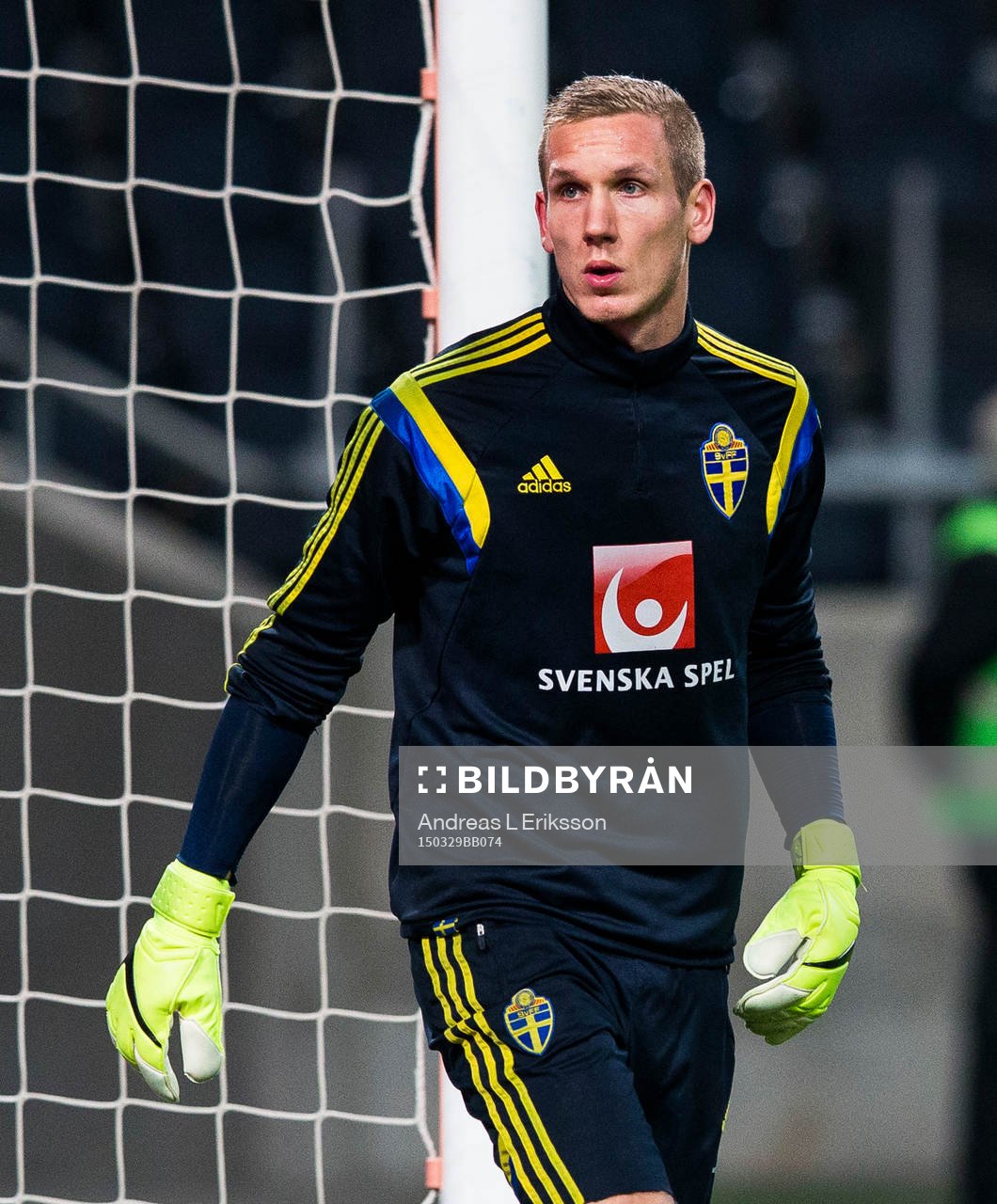 Sveriges målvakt Robin Olsen