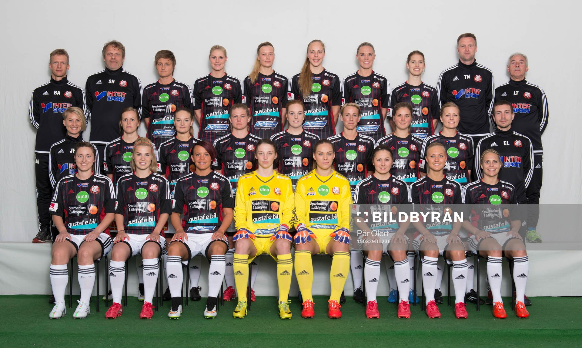 Lagbild för Lidköpings FK i Elitettan