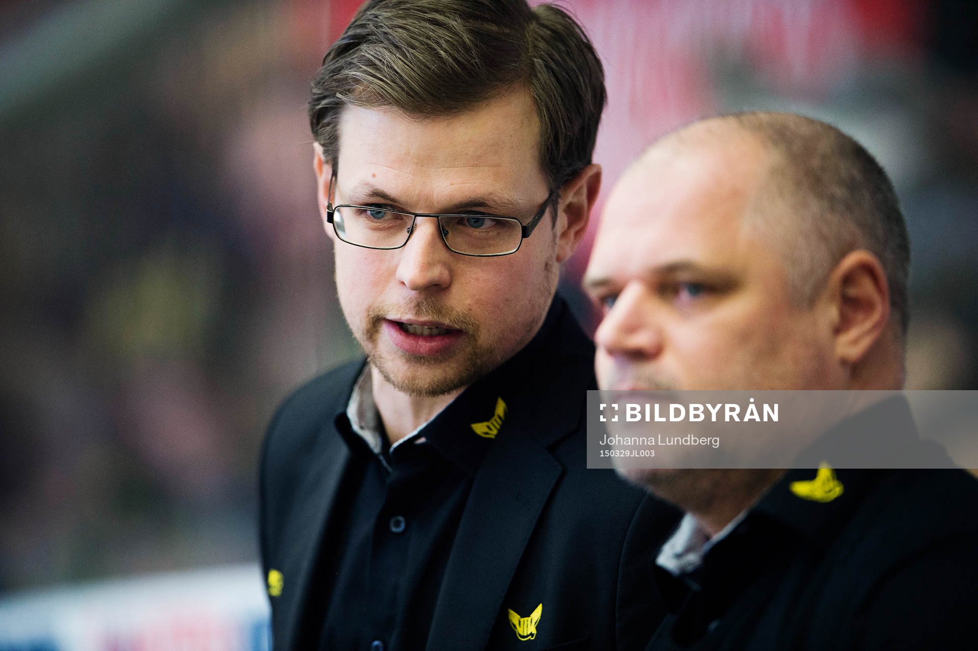 Västerås tränare Martin Filander och assisterande