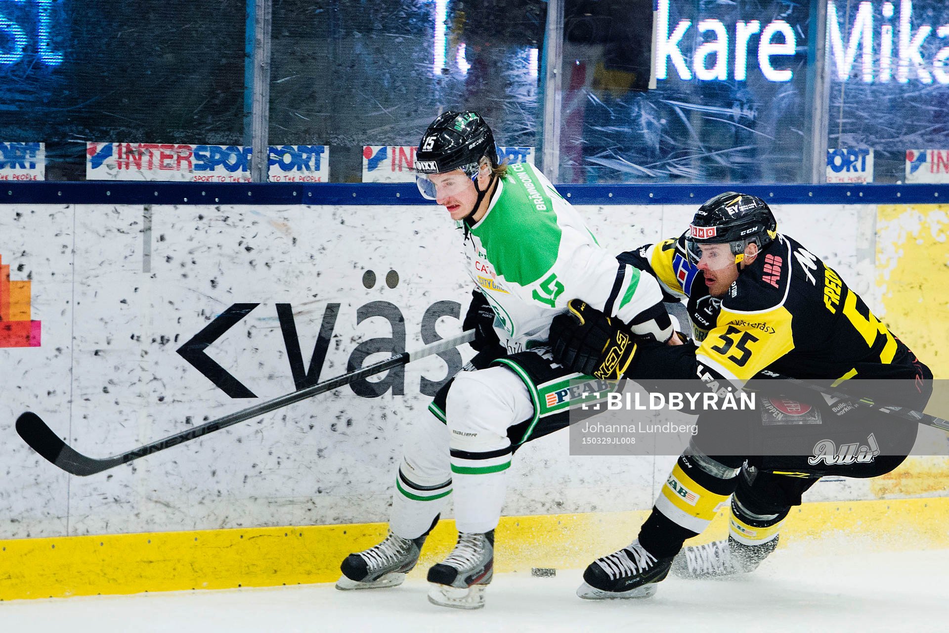 Rögles Jakob Lilja och Västerås Simon Fredriksson