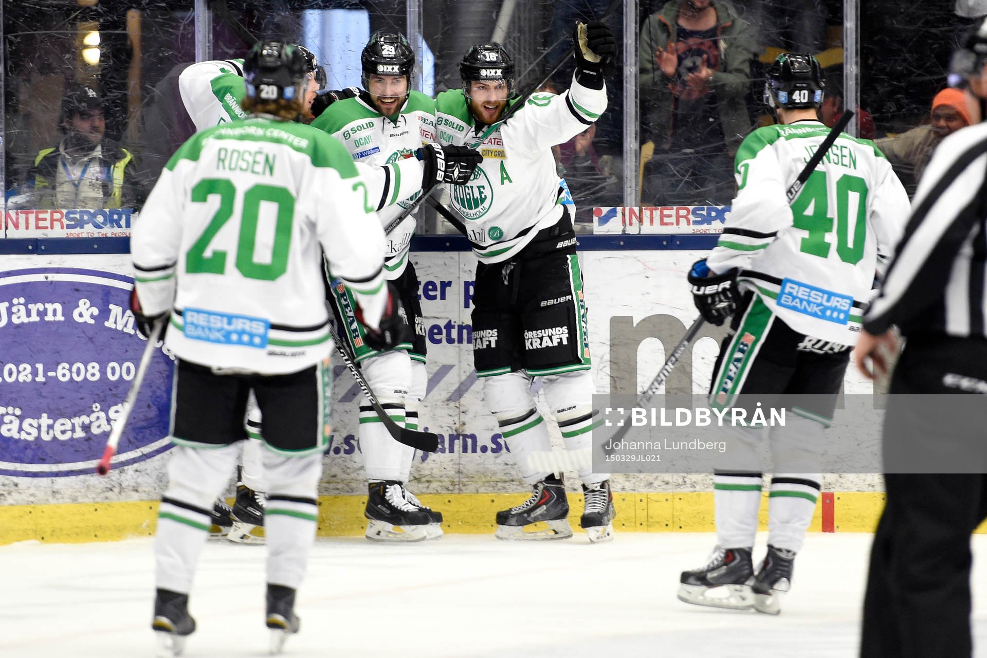 Rögles Christopher Liljewall firar