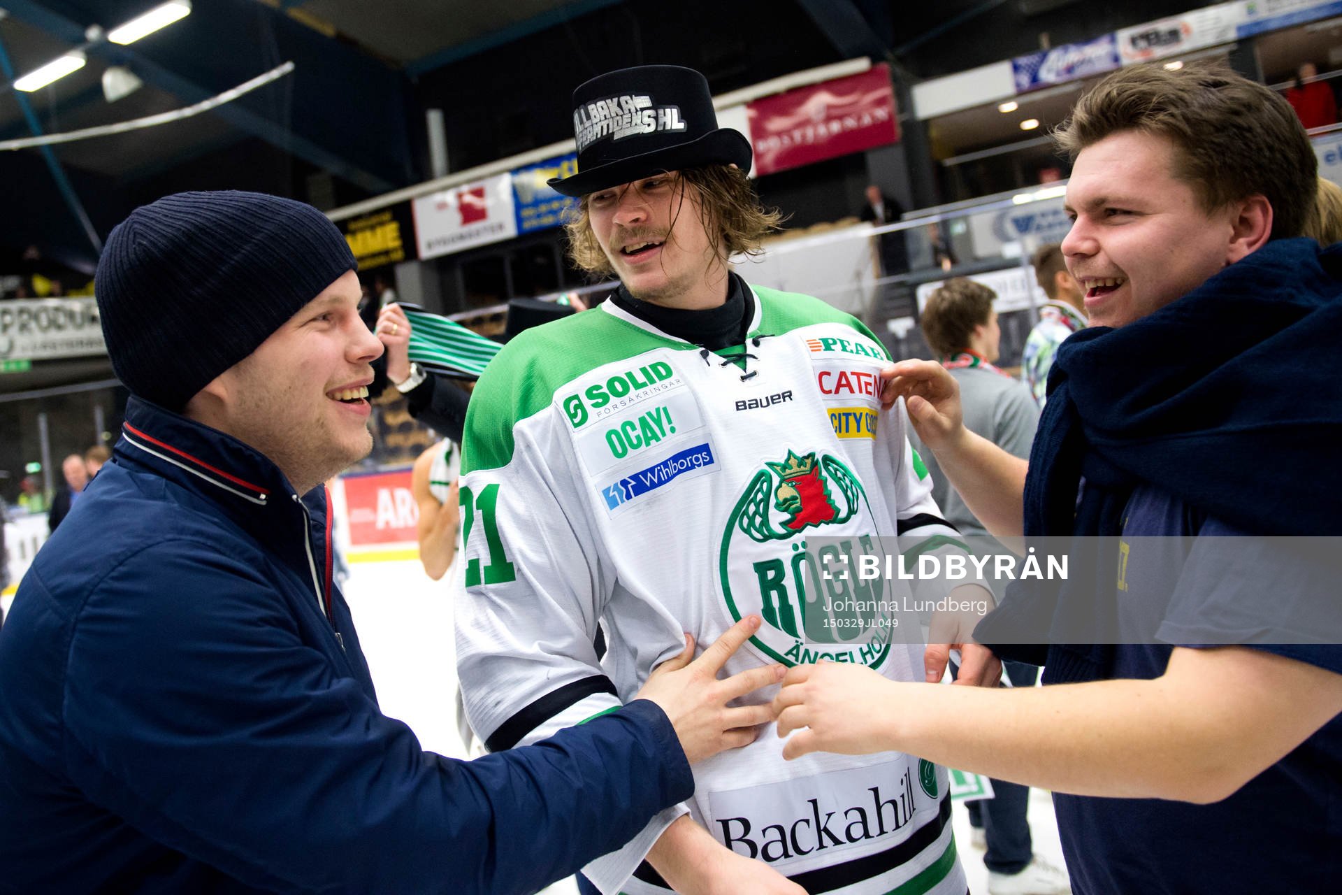 Rögles Emil Molin  jublar