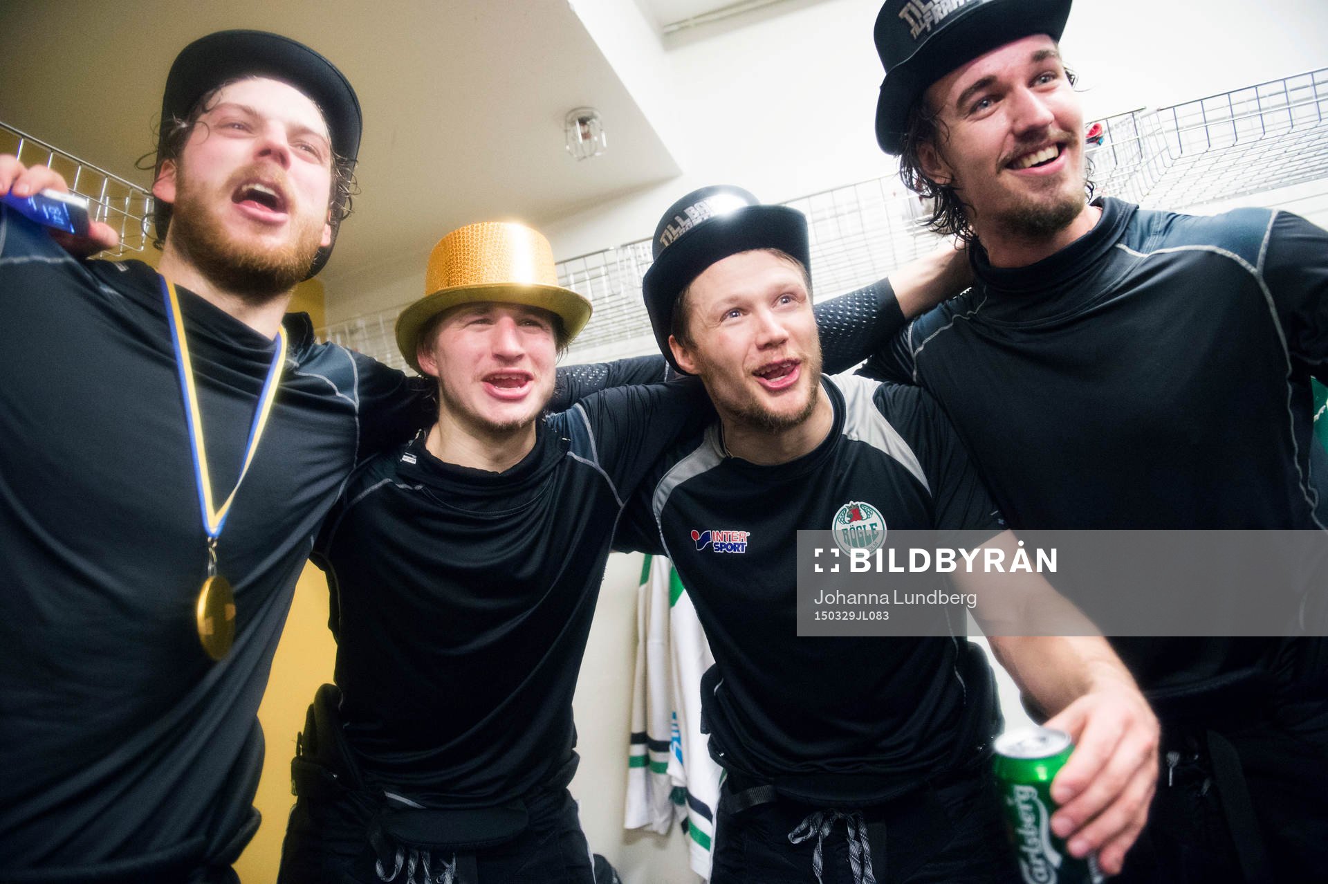 Rögles Christopher Liljewall, Jakob Lilja, Viktor Lindgren