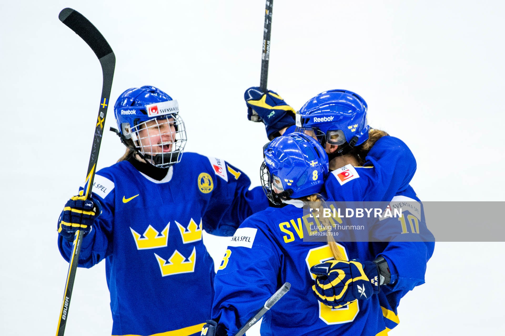 Sveriges Emilia Andersson firas