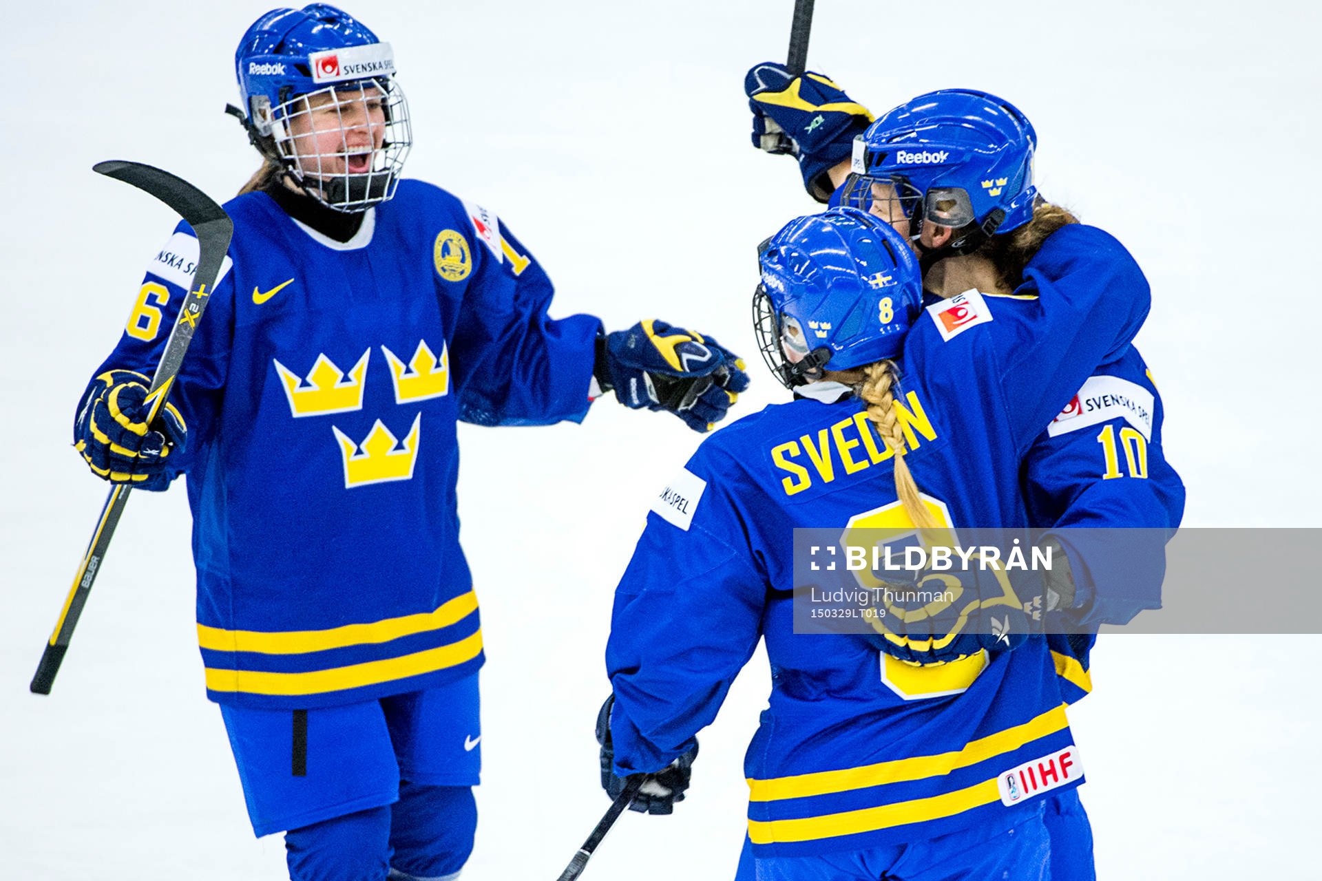 Sveriges Emilia Andersson firas