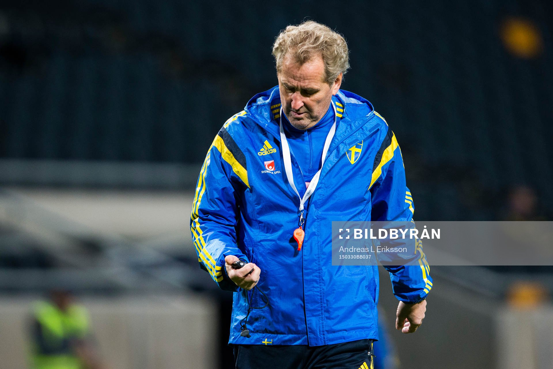 Sveriges förbundskapten Erik Hamrén