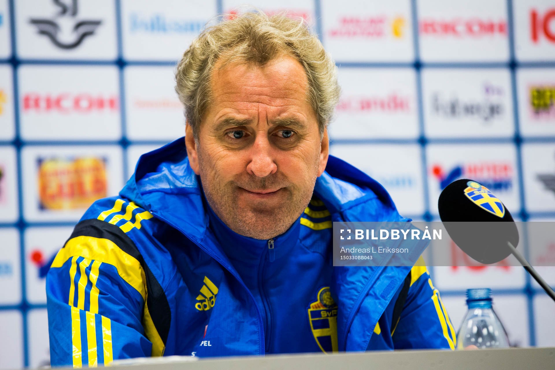 Sveriges förbundskapten Erik Hamrén