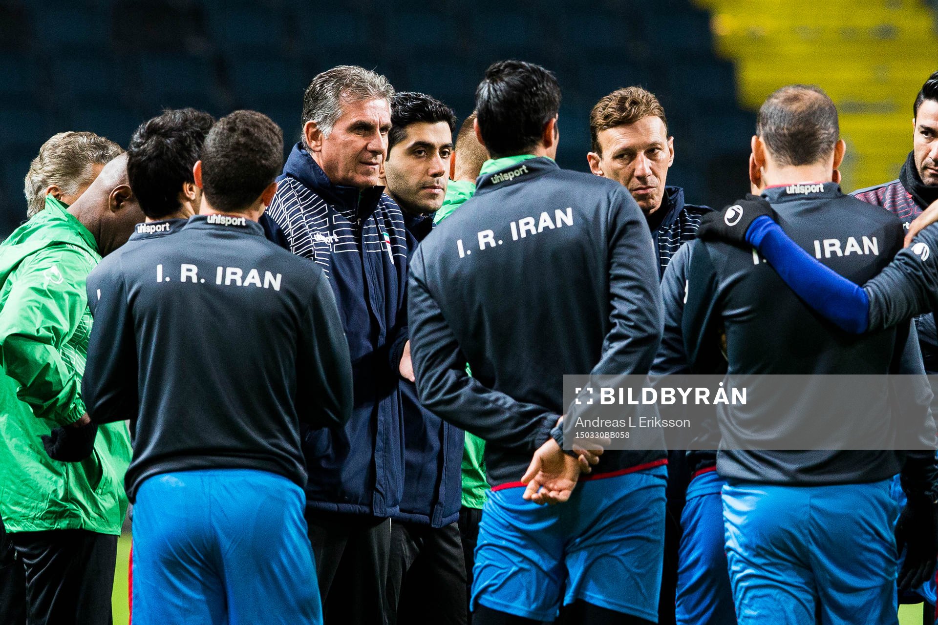 Irans förbundskapten Carlos Queiroz
