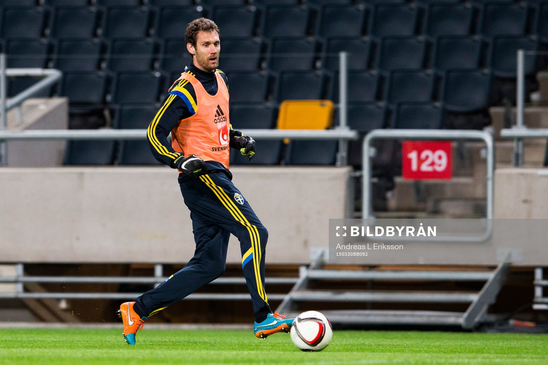 Sveriges målvakt Andreas Isaksson