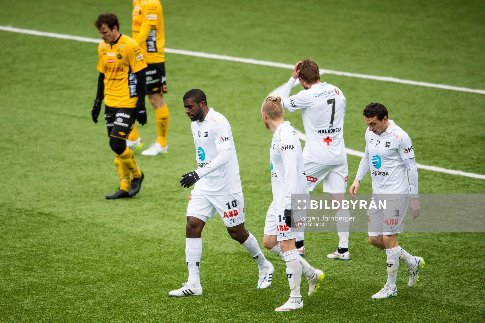 ODDs spelare jublar