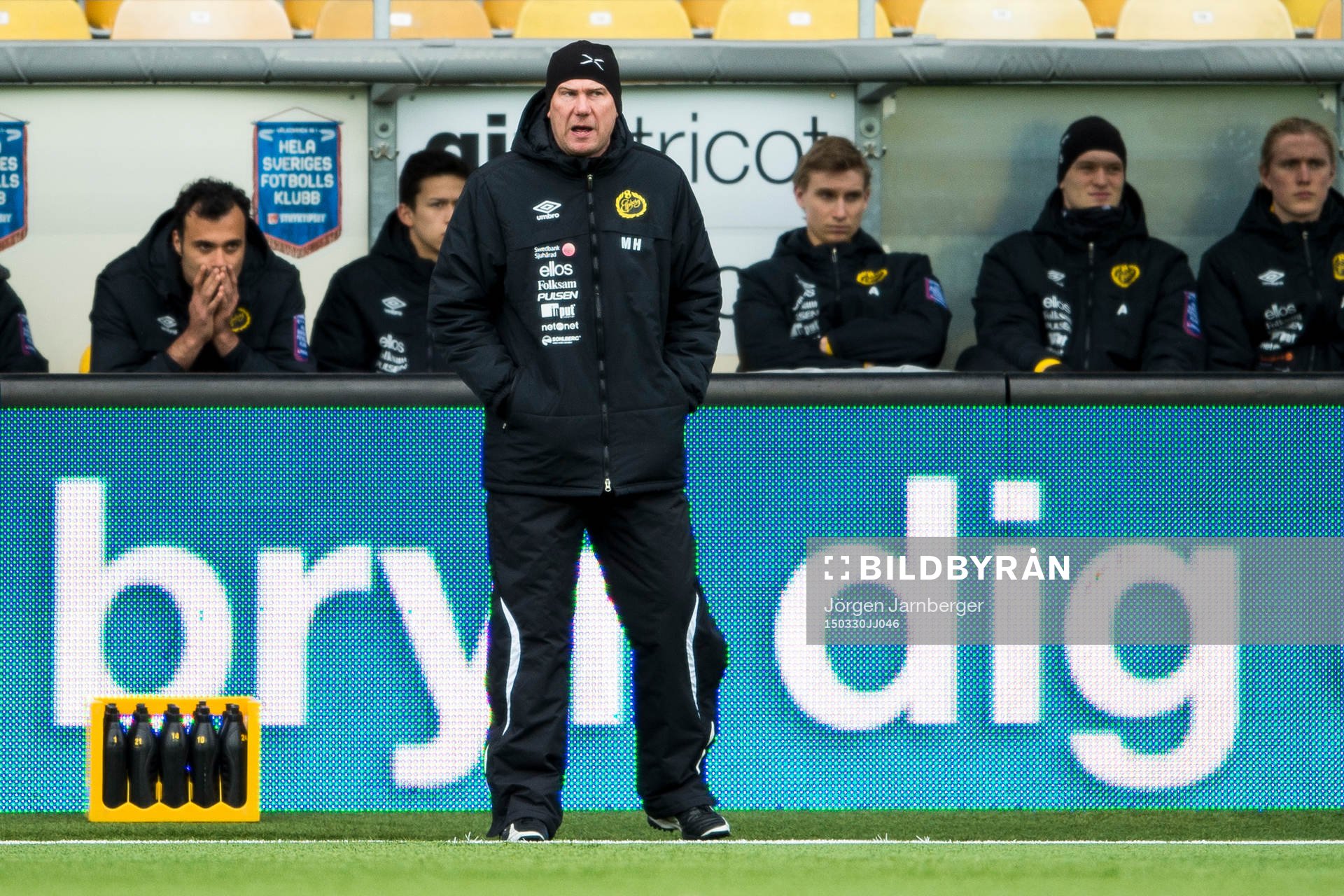Elfsborgs manager Magnus Haglund deppar