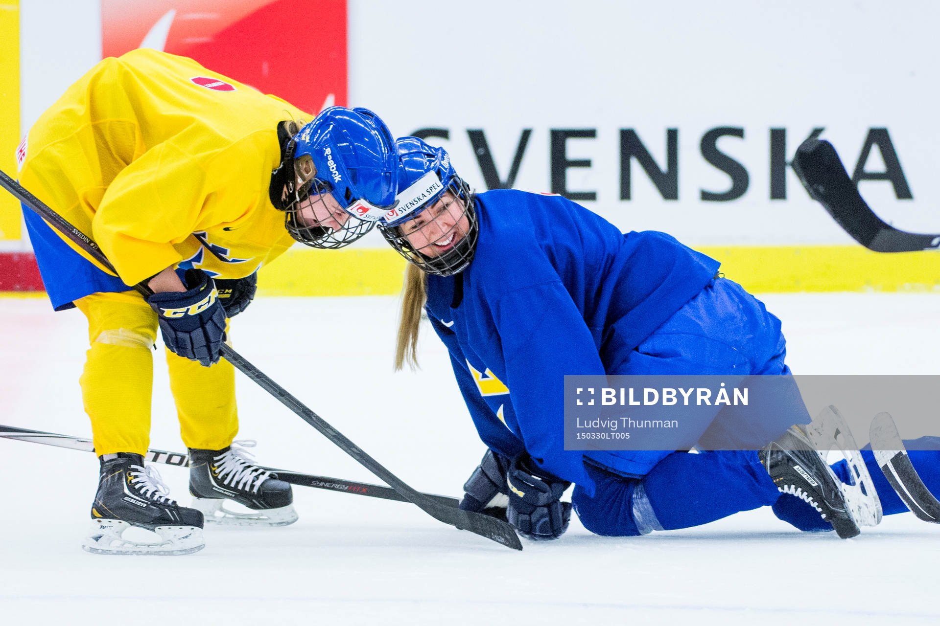 Sveriges Annie Svedin och Erika Grahm