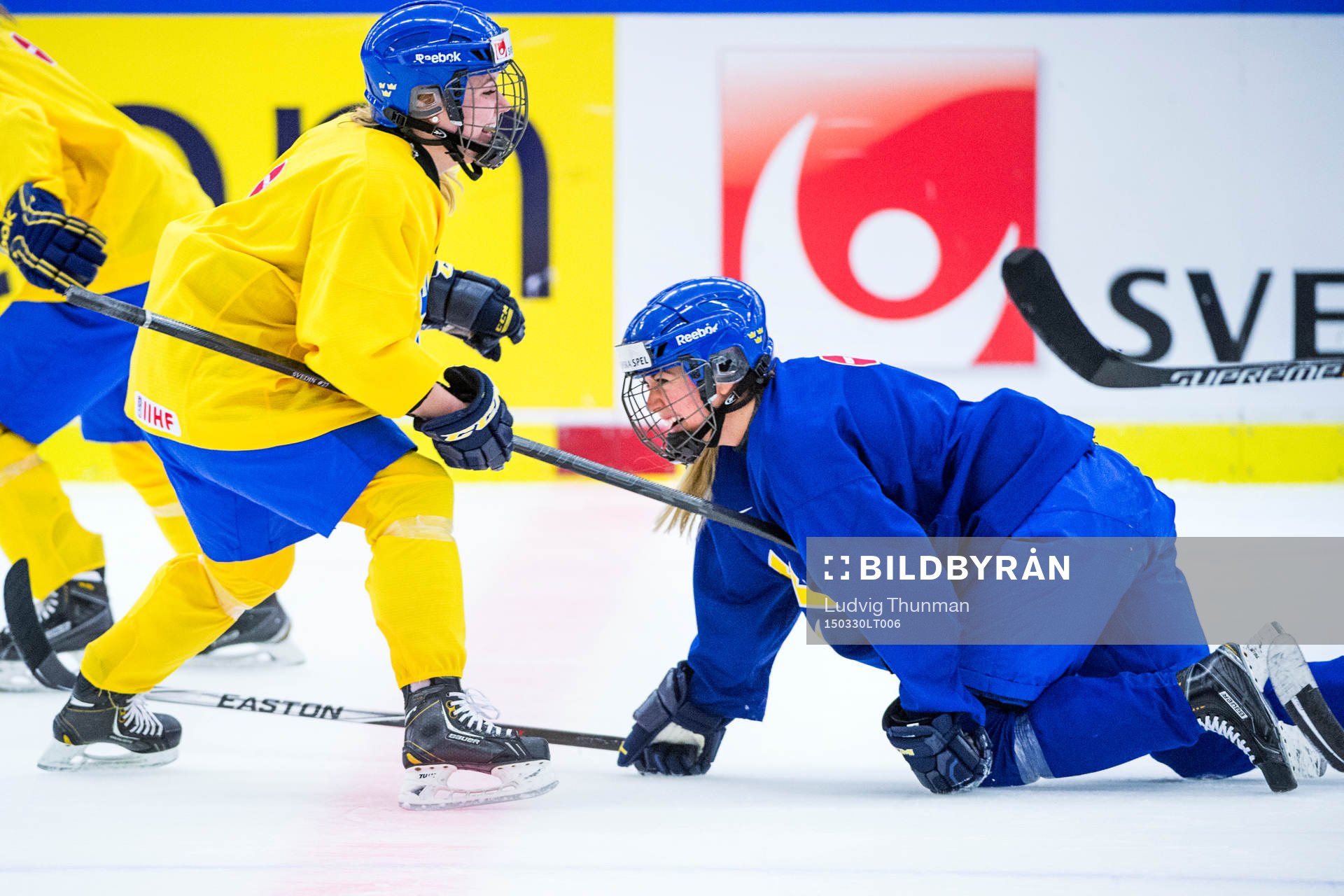 Sveriges Annie Svedin och Erika Grahm