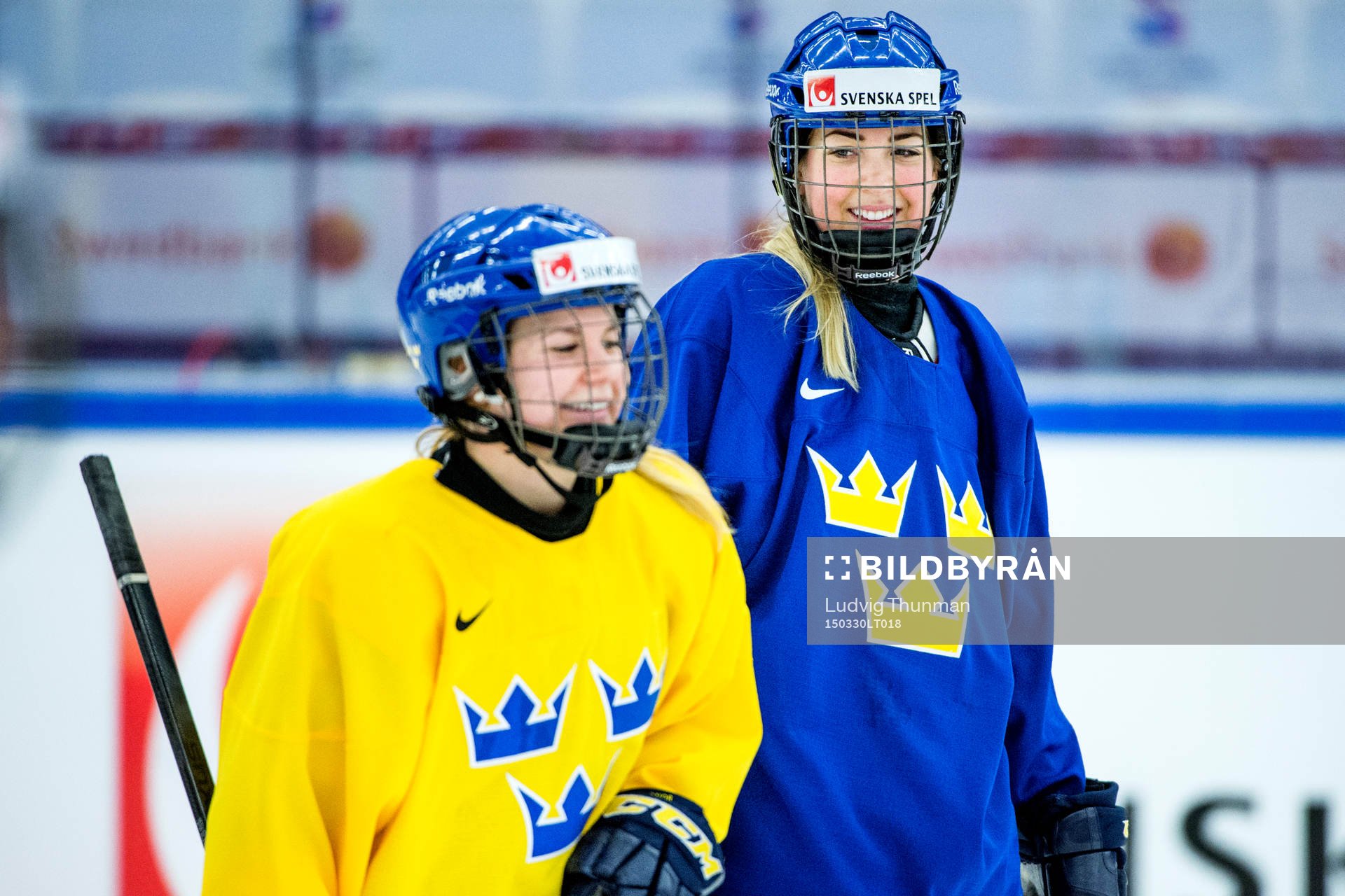 Sveriges Annie Svedin och Erika Grahm