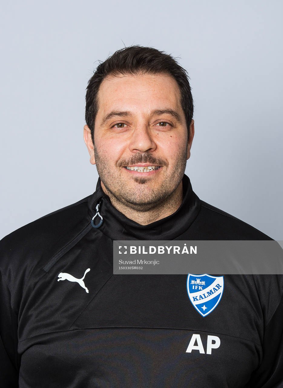 IFK Kalmars Alexandros Postanidis, målvaktstränare