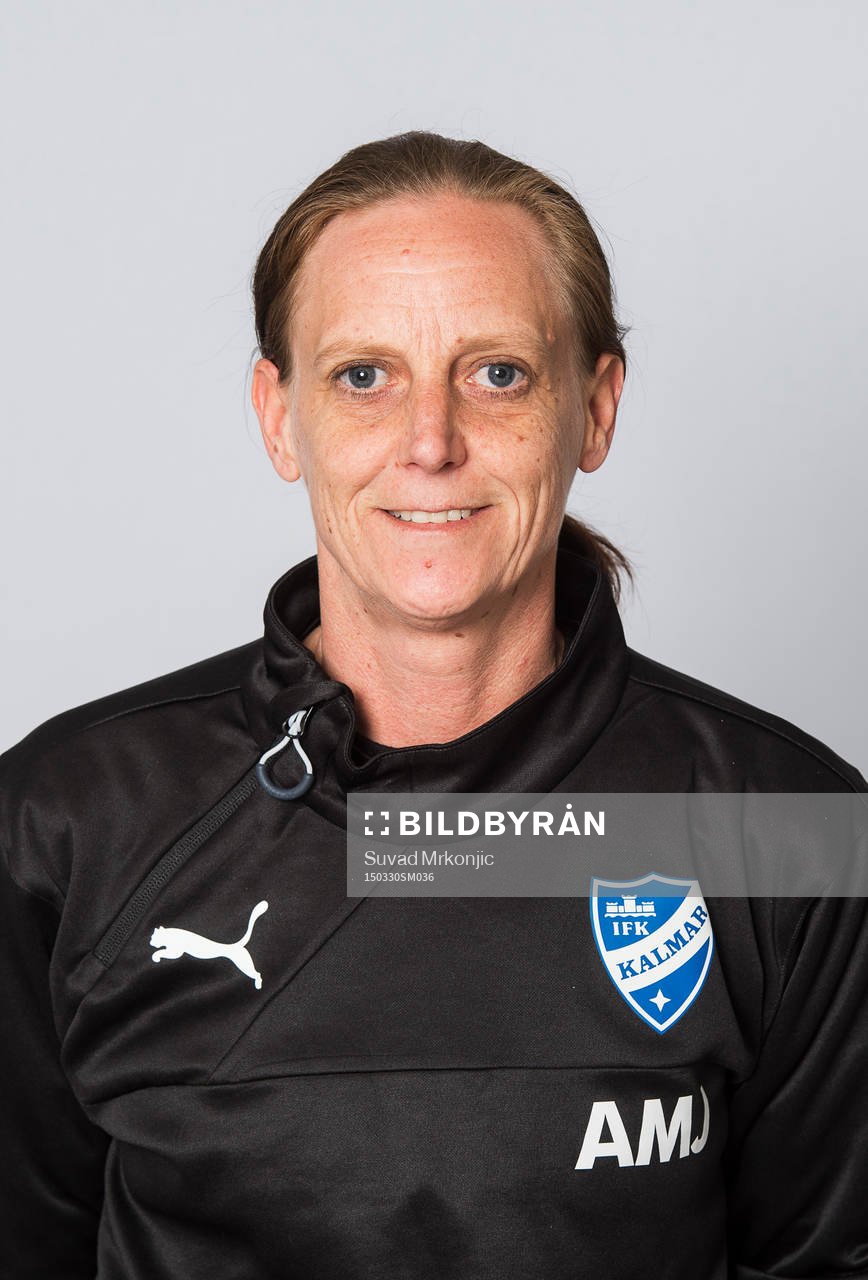  IFK Kalmars Ann-Marie Jonsson, lagledare, poserar för ett porträtt i Kalmar den 30 mars 2015.