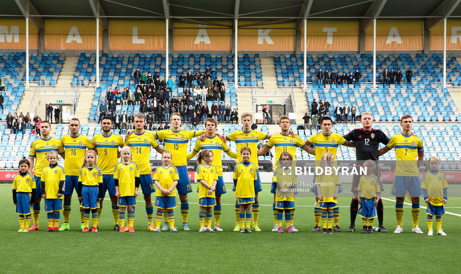 Sveriges startelva med Mirza Halvadic, Gustav Engvall,