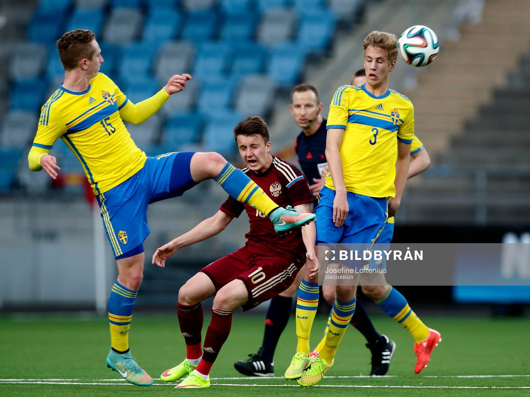Sveriges Andreas Bengtsson, Rysslands Alexander Golovin och
