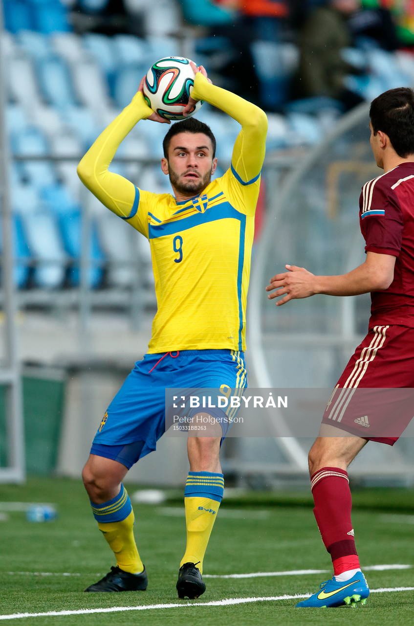 Sveriges Valmir Berisha