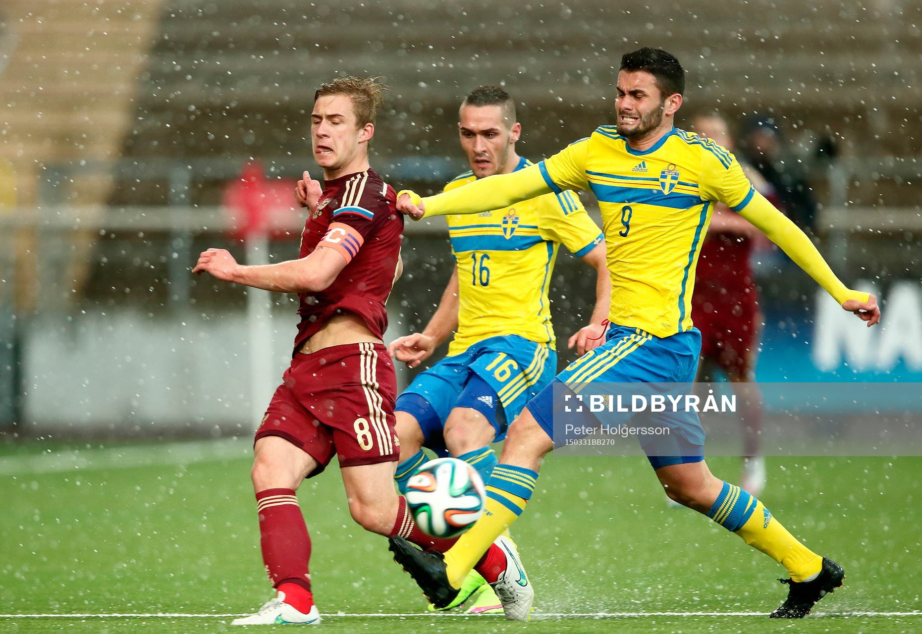 Rysslands Dmitriy Barinov, Sveriges Krasniqi Shkelqim och