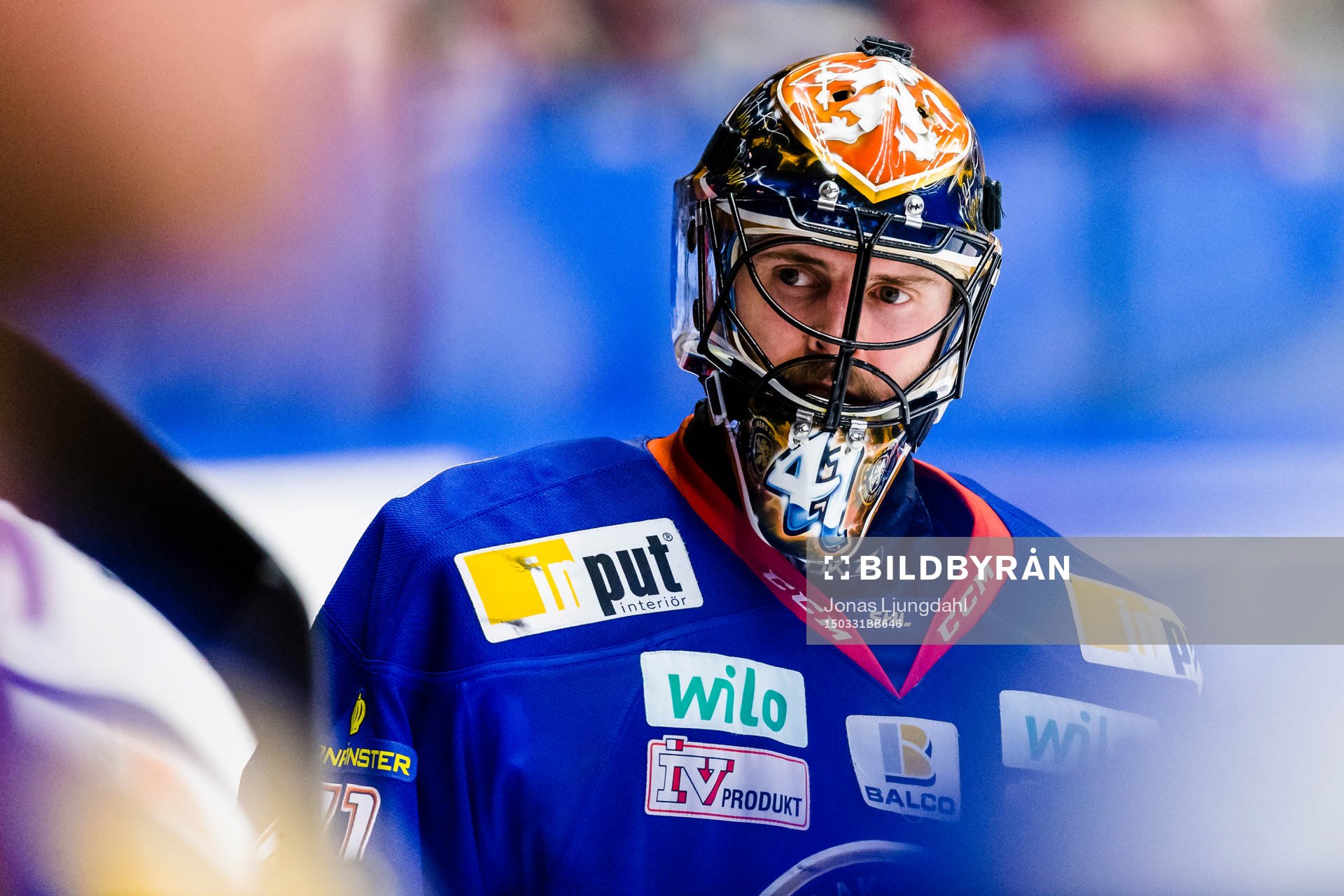 Växjös målvakt Cristopher Nihlstorp