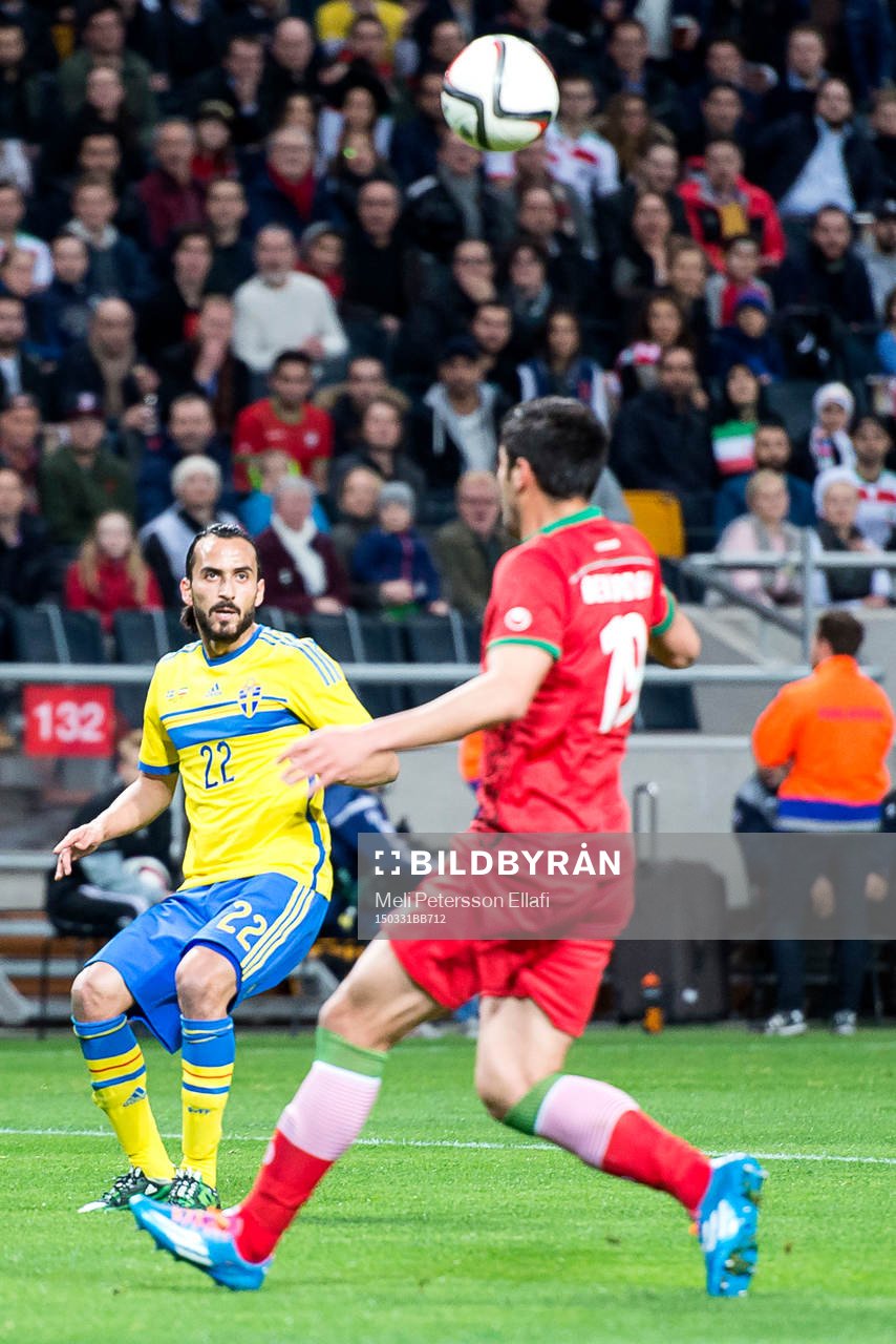 Sveriges Erkan Zengin och Irans Hashem Beikzadeh