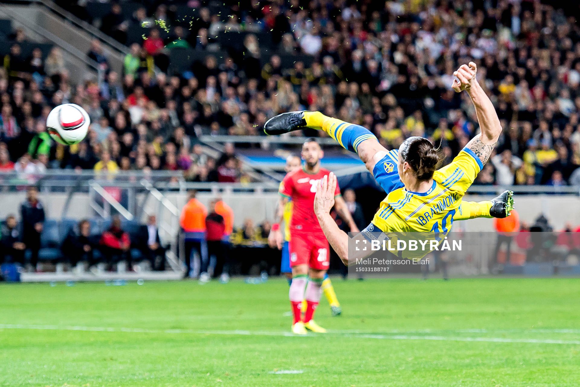 Sveriges Zlatan Ibrahimovic