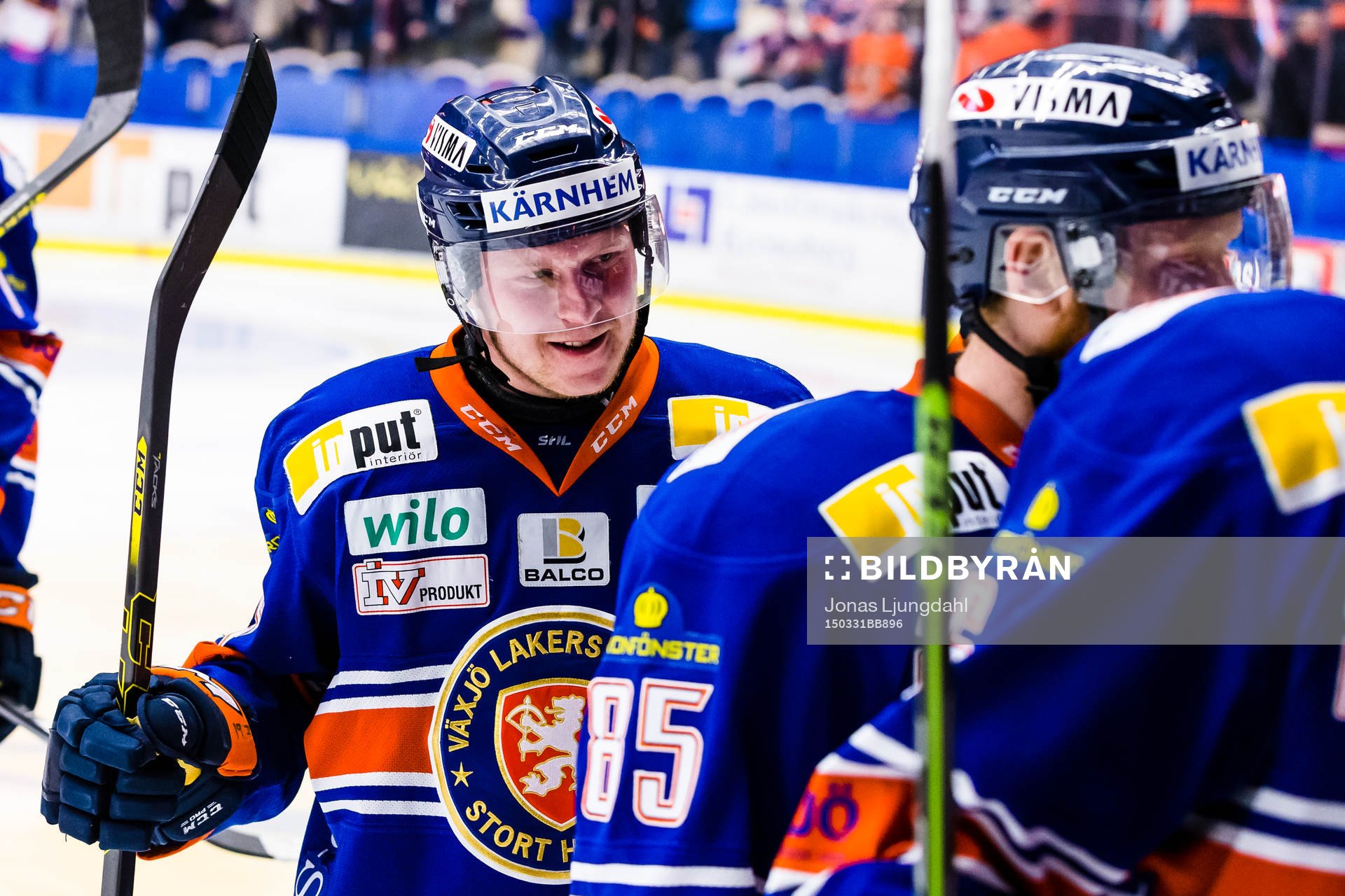 Växjös Tuomas Kiiskinen firar
