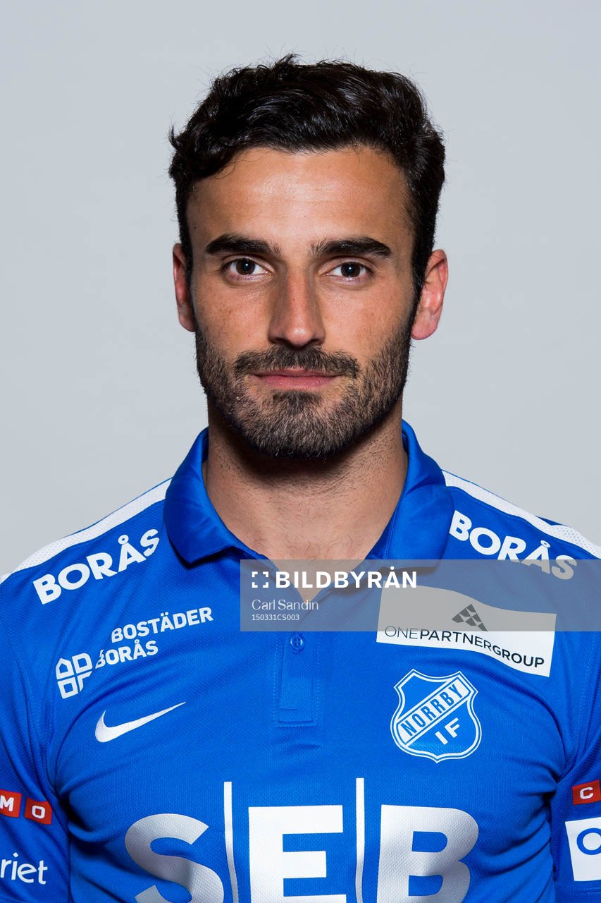 Norrbys Briar Faraj poserar för ett porträtt den 31 mars 2015 i Borås.