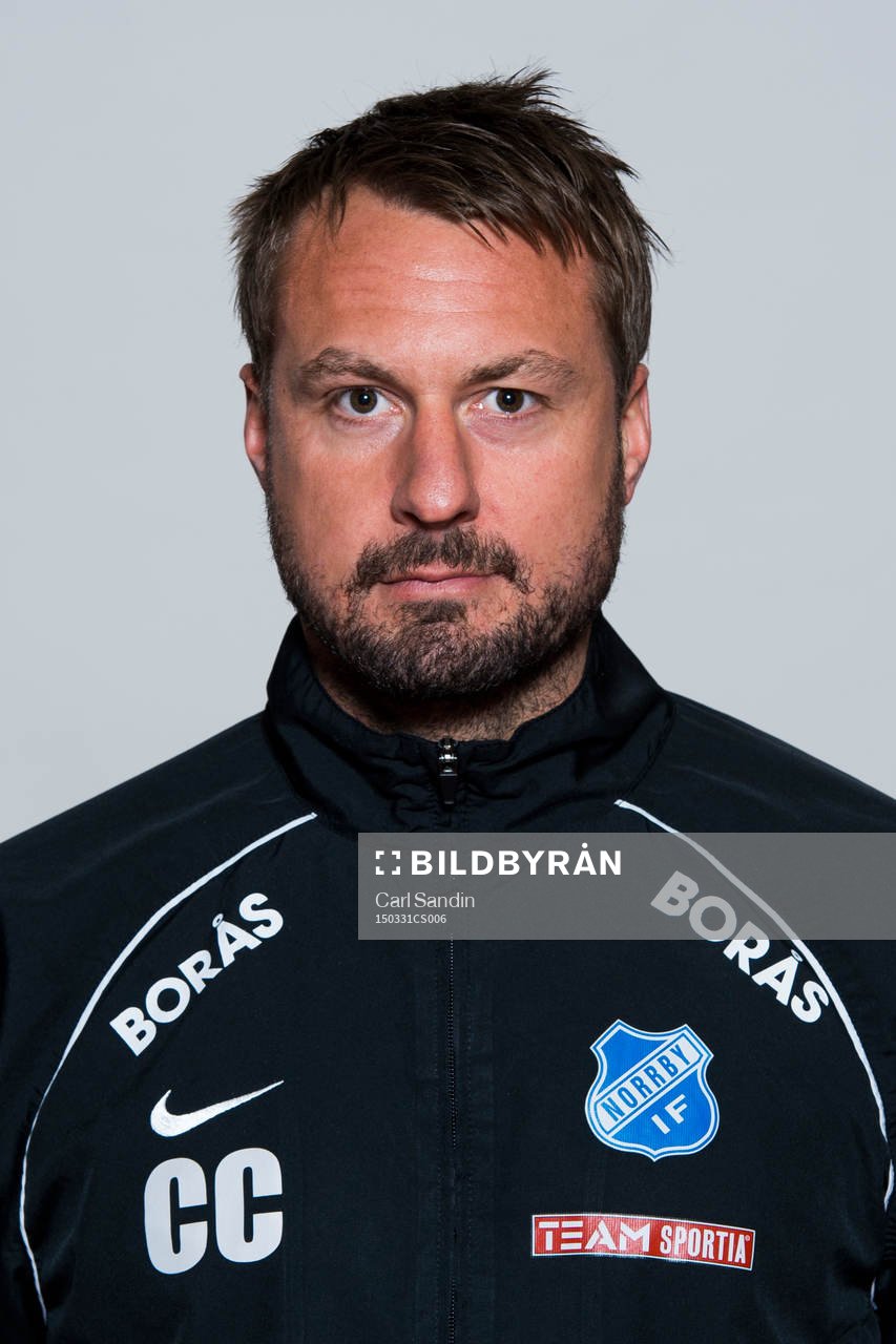 Norrbys målvaktstränare Christian Carlsson