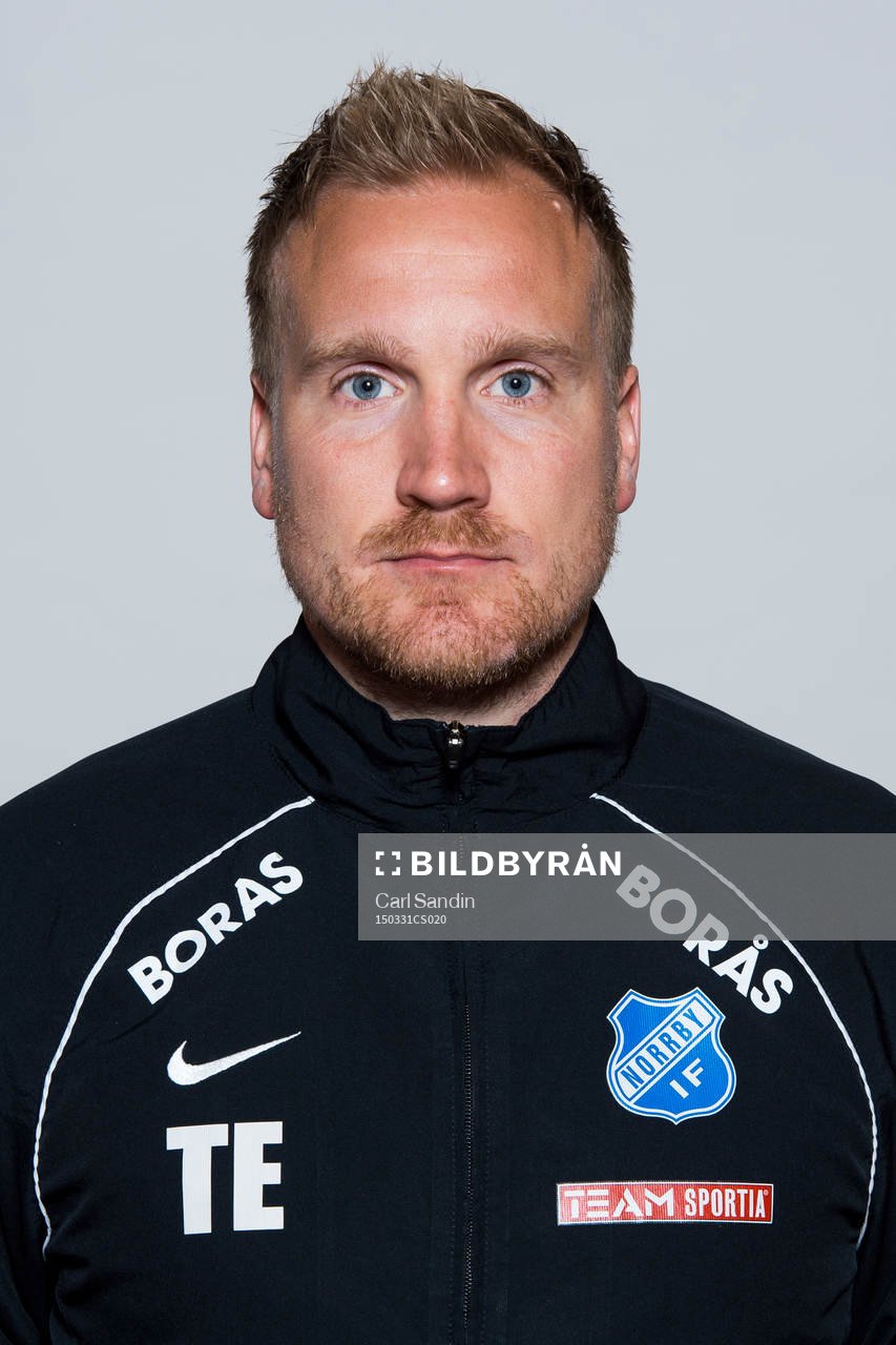 Norrbys tränare Tobias Edenvik