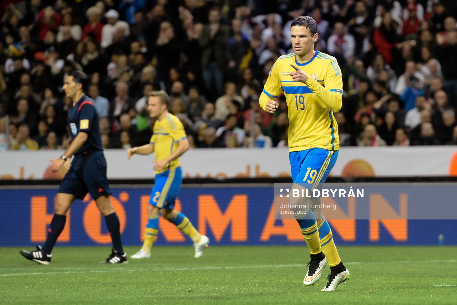 Sveriges Marcus Berg jublar