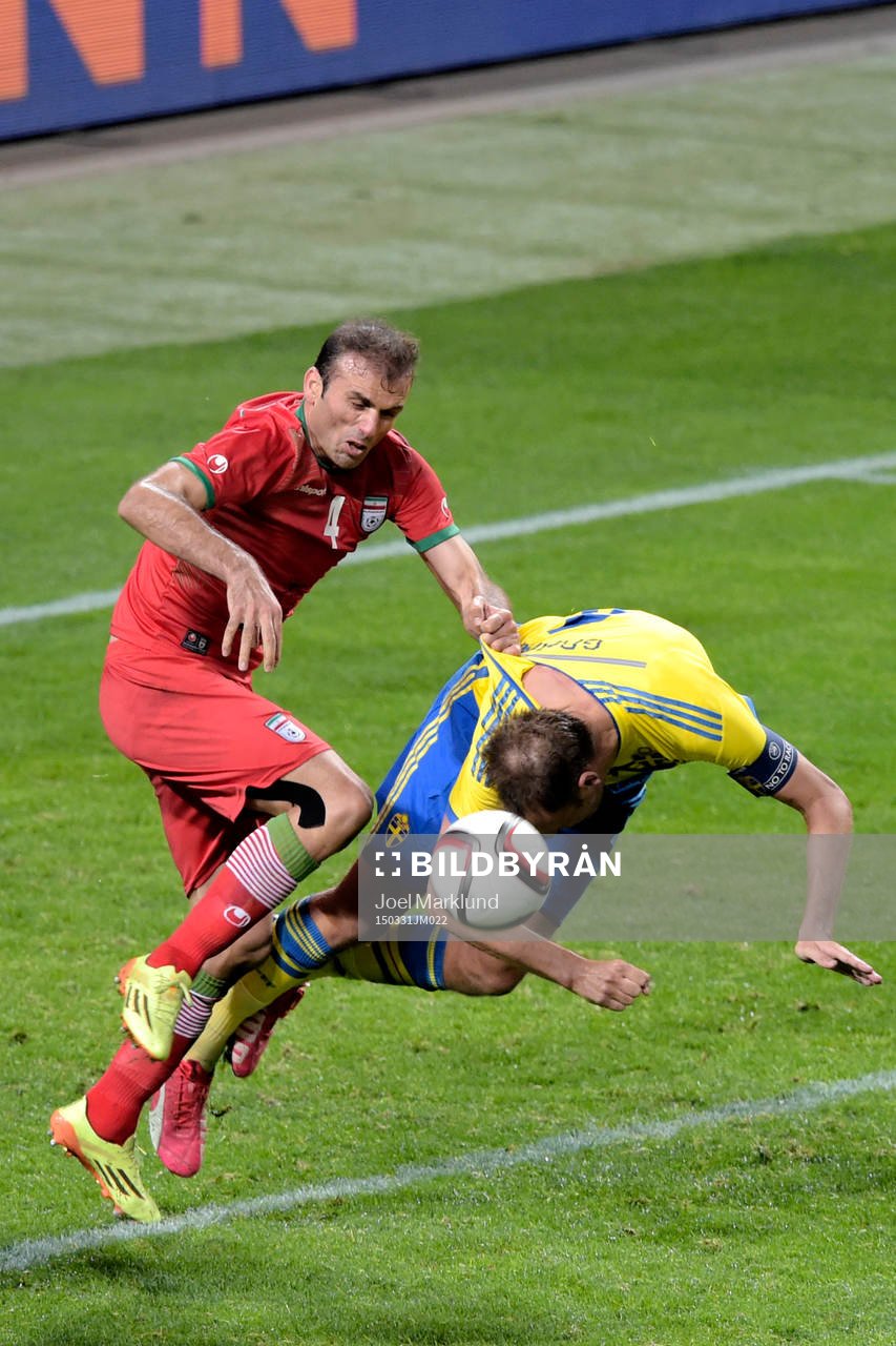 Irans Jalal Hosseini drar i Sveriges Andreas Granqvist