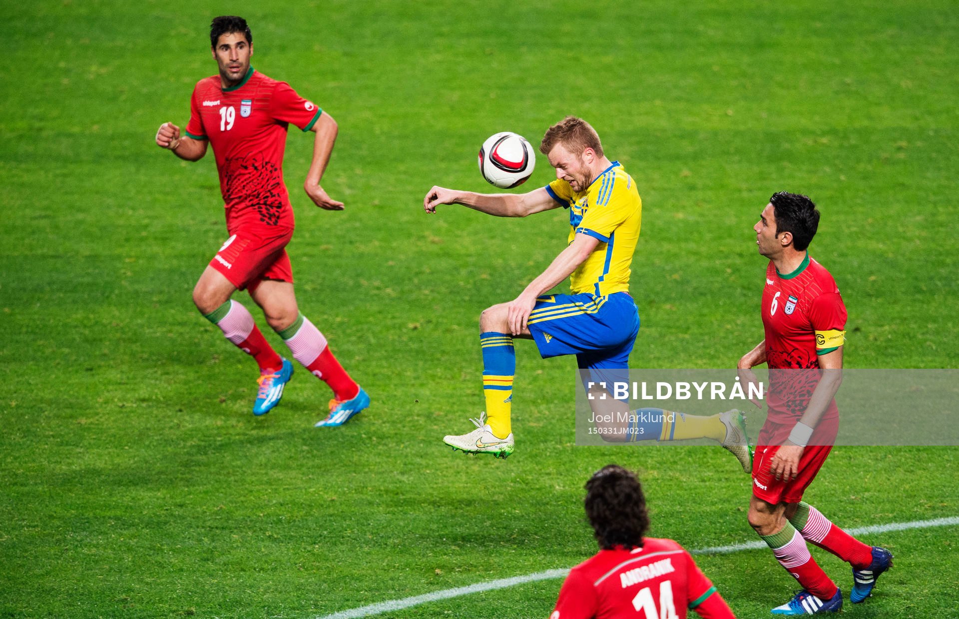 Sveriges Sebastian Larsson