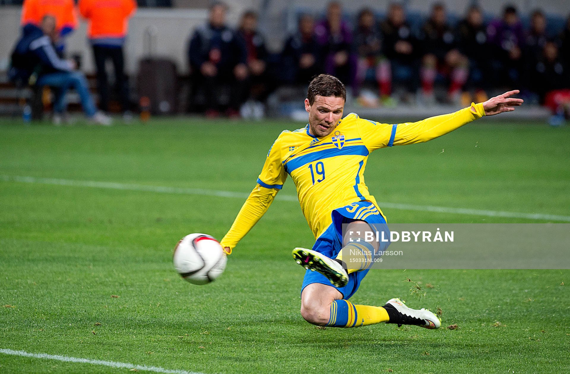 Sveriges Marcus Berg gör 2-0 till Sverige