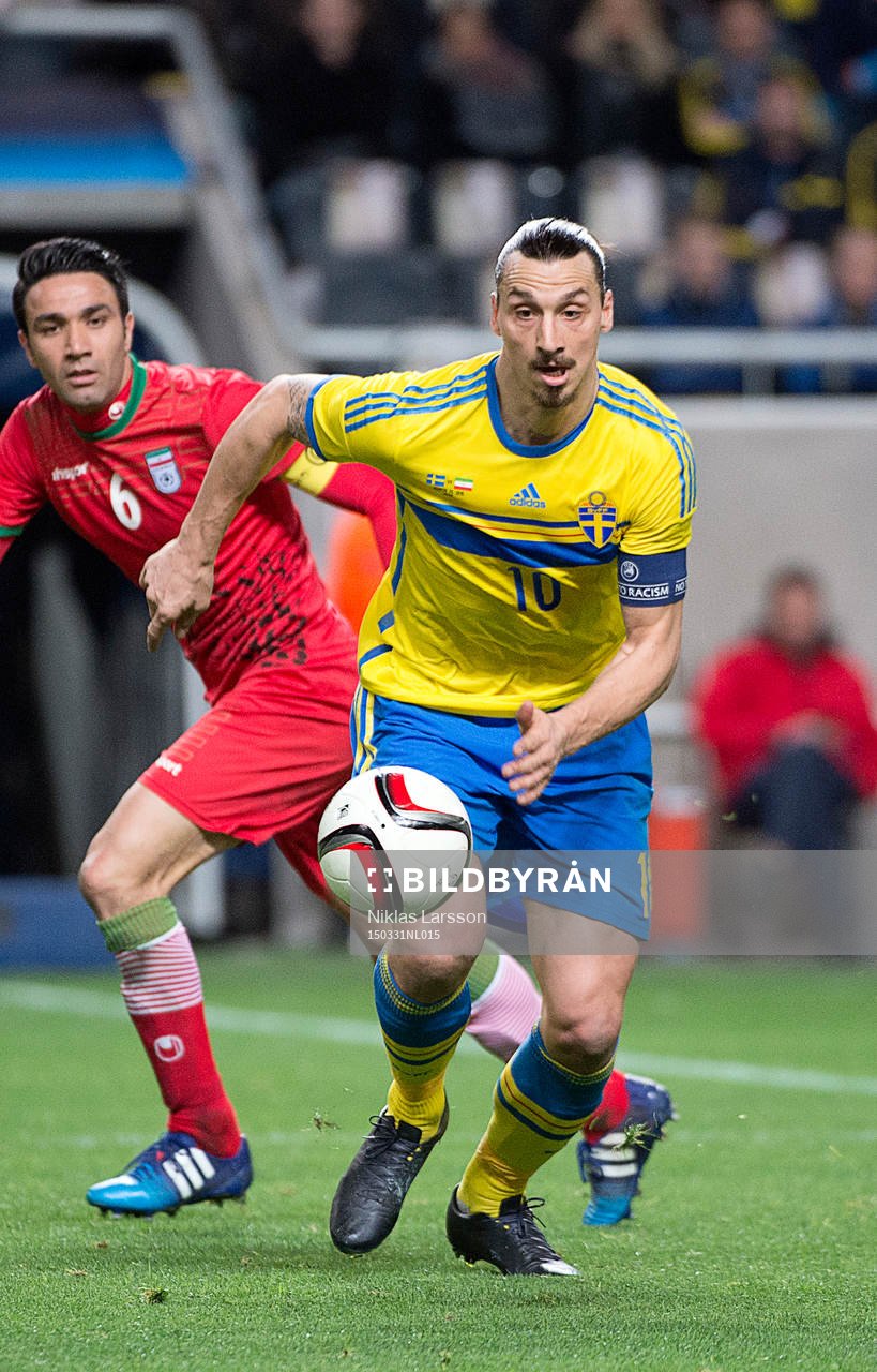 Sveriges Zlatan Ibrahimovic