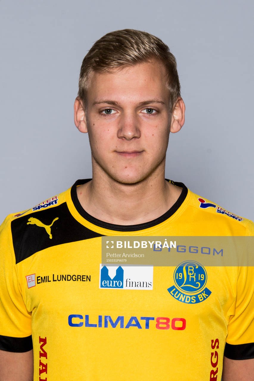 Lunds Jesper Möller poserar för ett porträtt under en fotografering den 31 mars 2015 i Lund.